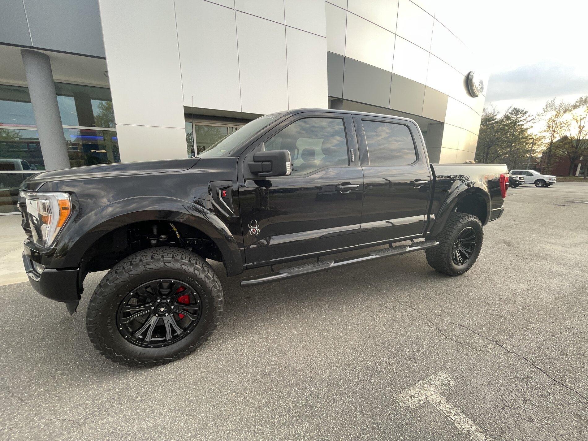 Ford F-150 2021 Black Widow F-150 by SCA Performance 22F00063-D095-4FCC-812B-B898920A6744