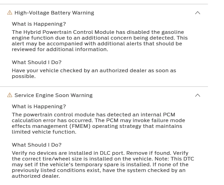 Ford F-150 2021 F-150 Powerboost Issues 23-0405 Health Alert 3