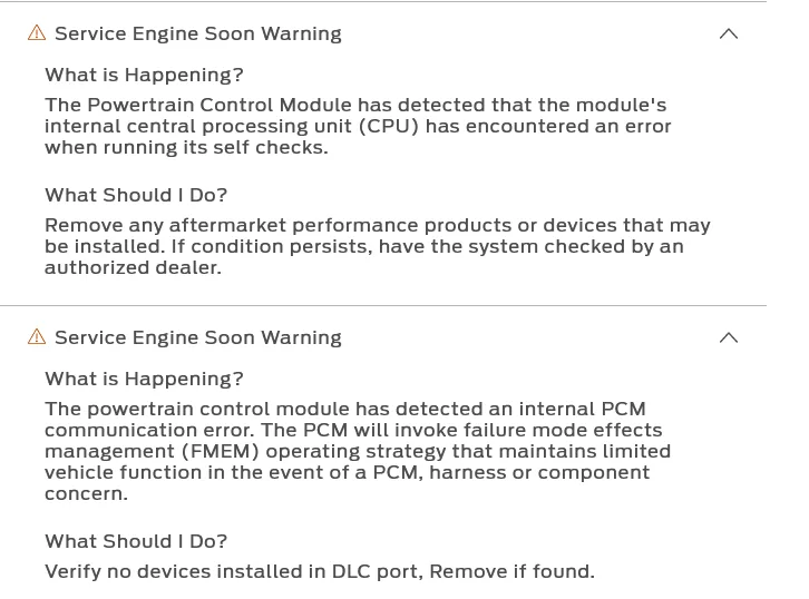 Ford F-150 2021 F-150 Powerboost Issues 23-0405 Health Alert 5