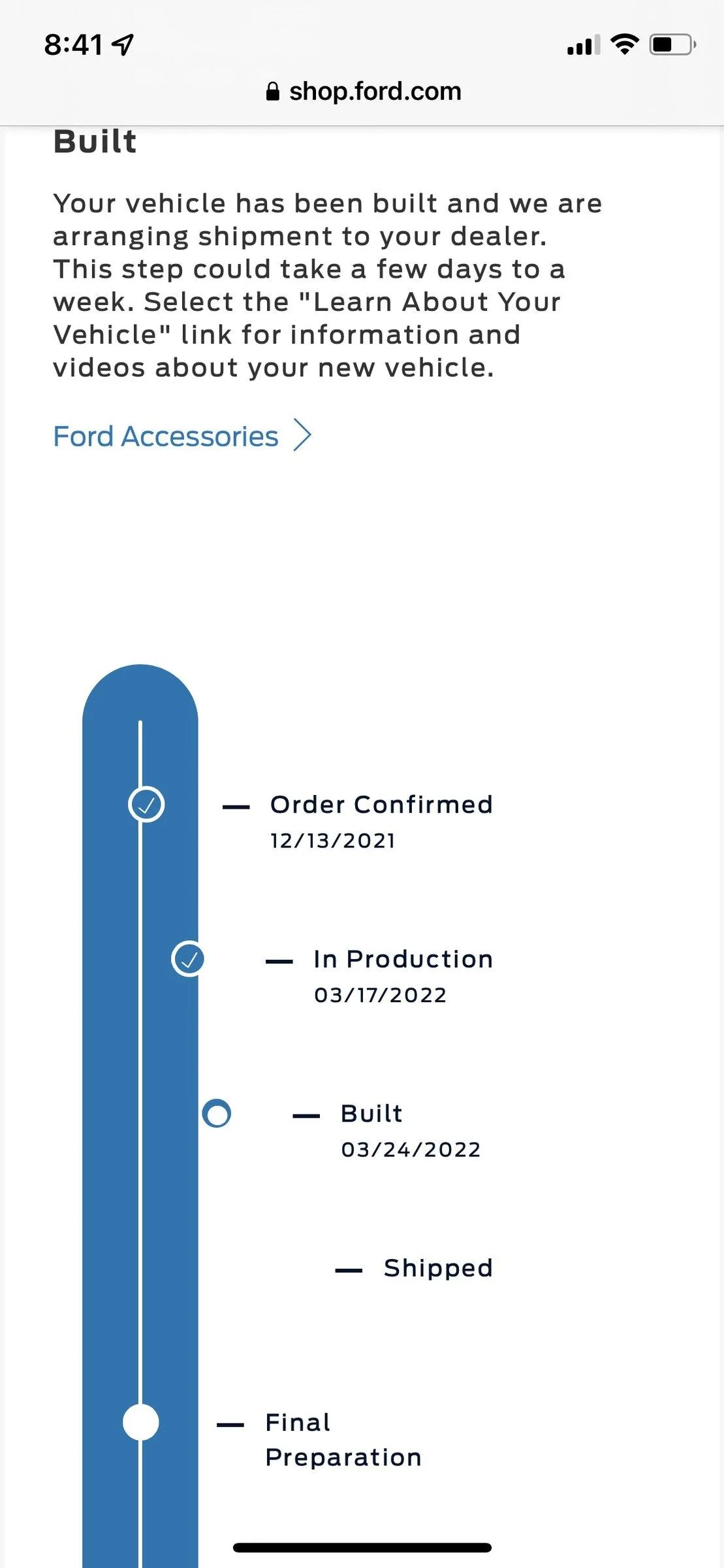 Ford F-150 3/14/2022 Build Week 27CD30F7-76FC-4004-B123-77FE4E0878C8