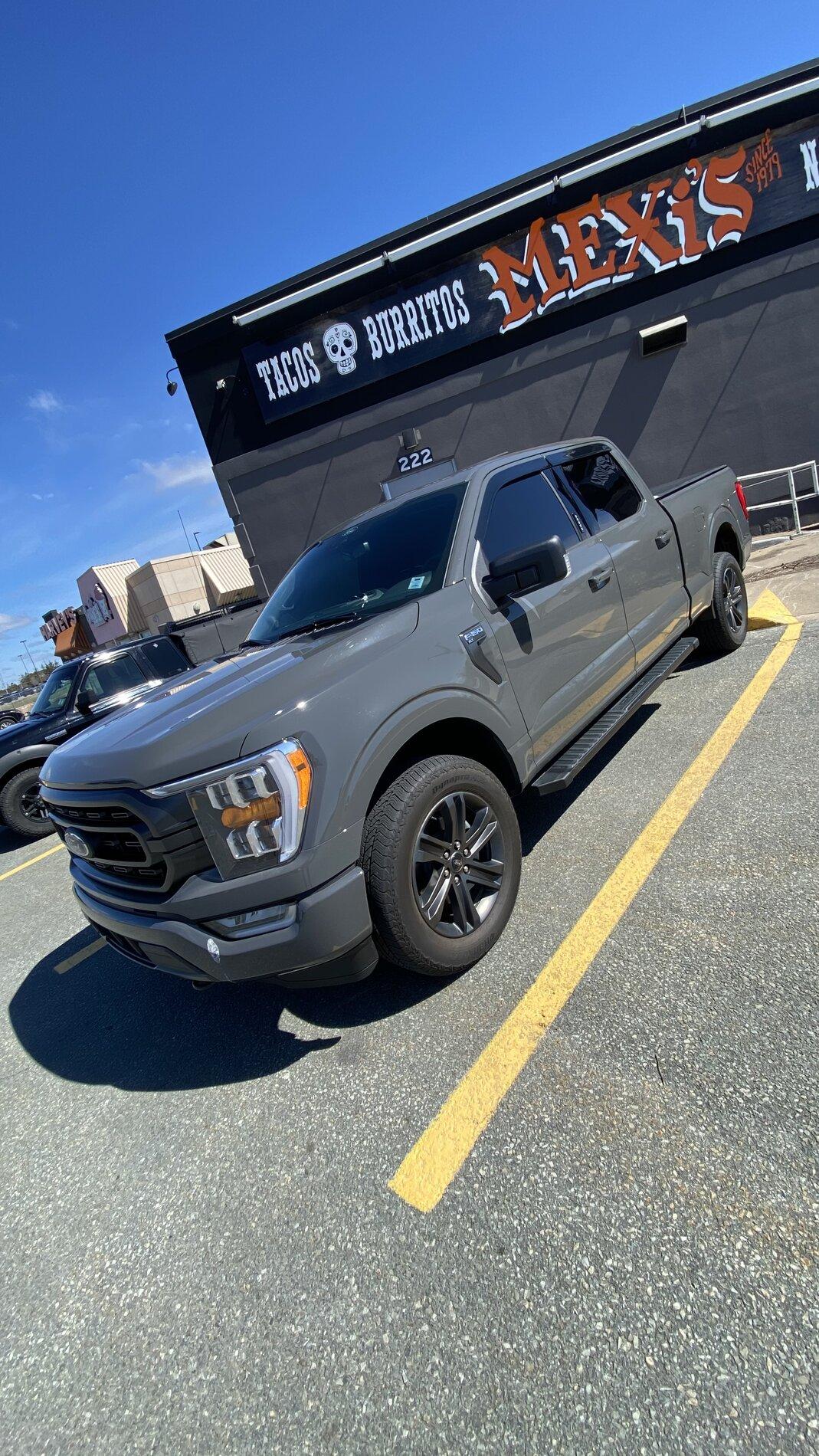 Ford F-150 AVS low profile stick on ventvisor 299F6814-2DAC-469B-A8D0-B98E46C957E8