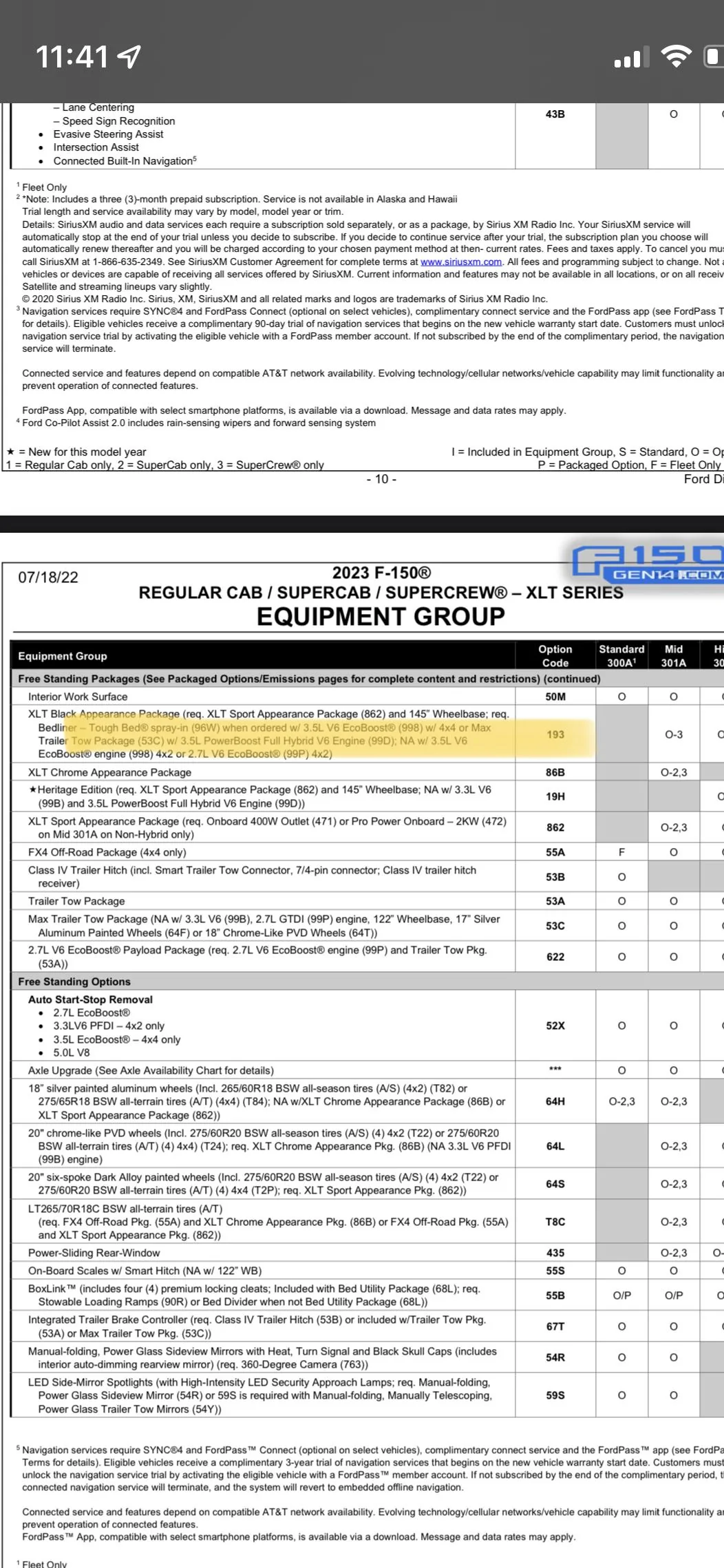Ford F-150 Build sheet check list please 29A6709C-BCD2-4ED2-A318-7AFB9529B8FE
