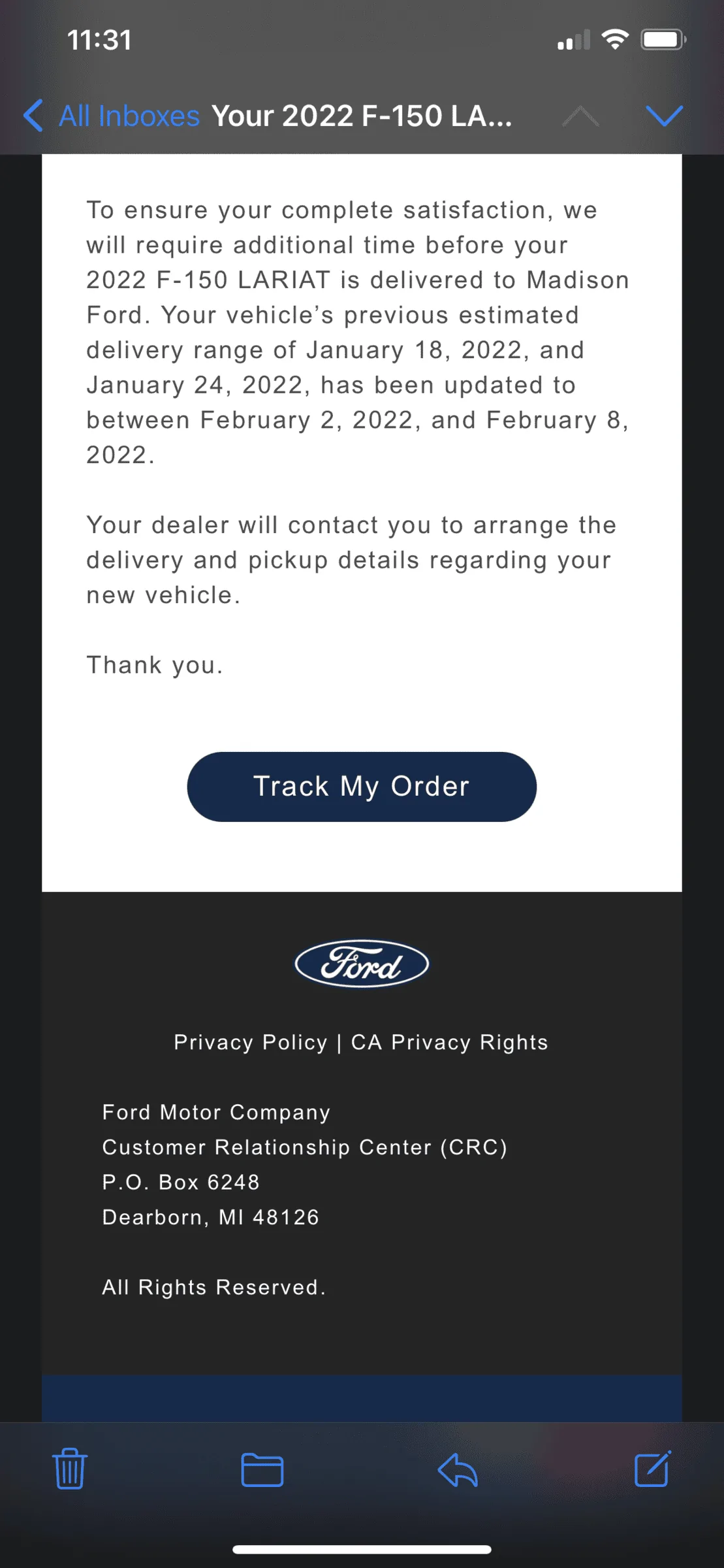 Ford F-150 12/20/2021 Build Club 2C3A3489-CCBC-4861-B81D-582C474BEA39