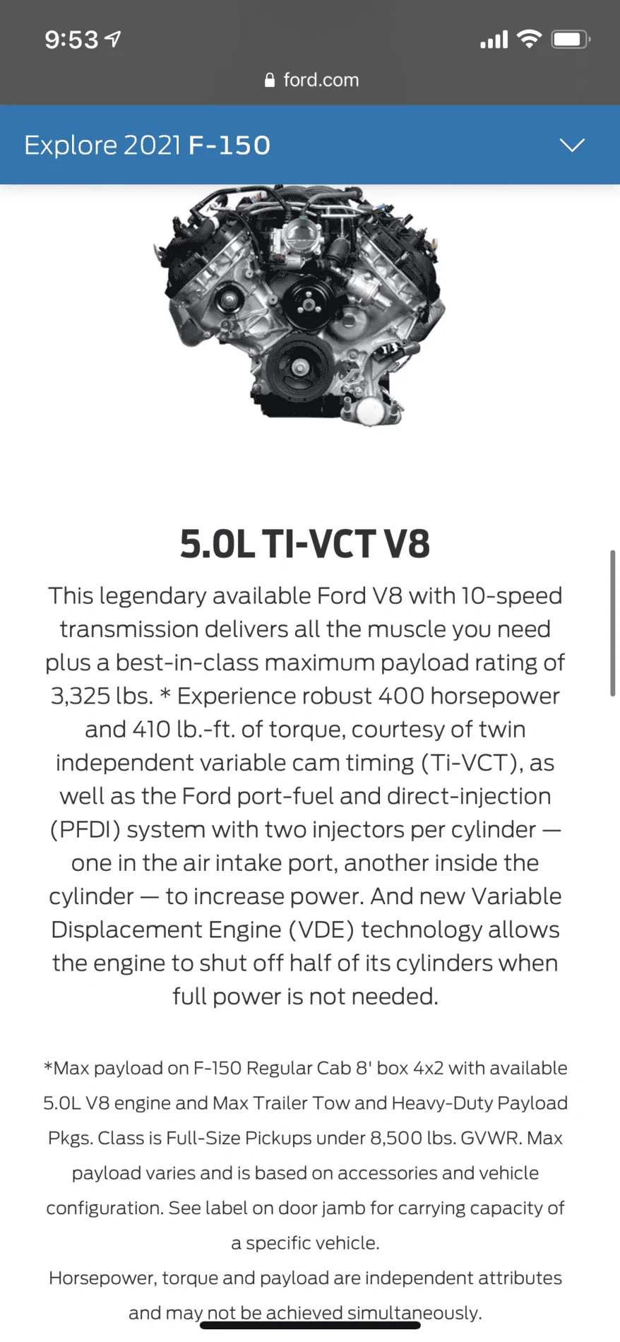 Ford F-150 Happy with 5.0? 2DBD3468-ED7D-4909-859B-5377F135E47F