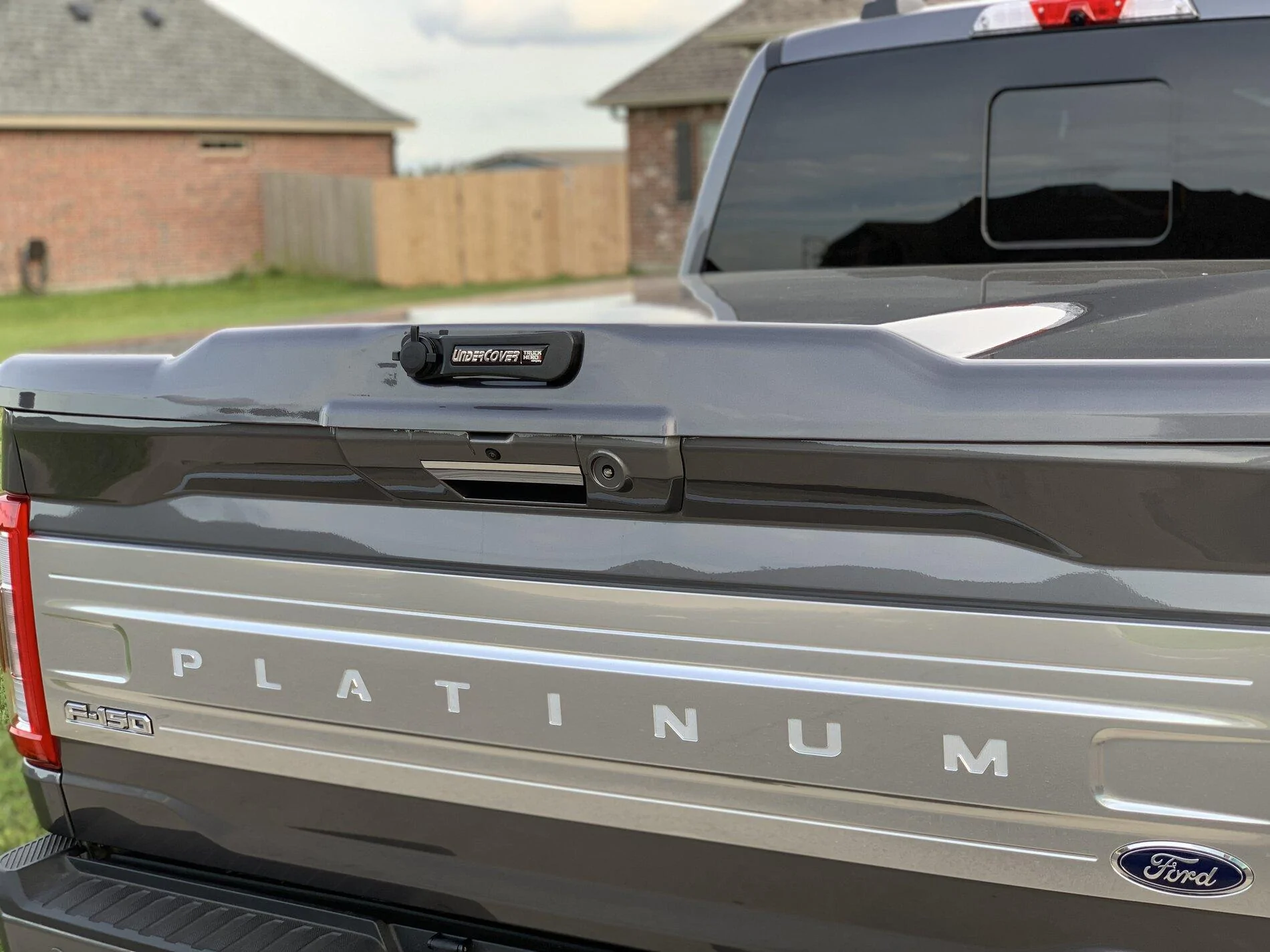 Ford F-150 Installed Undercover Elite hard tonneau cover. 30F369DC-3A50-4123-A2BB-FF83AC07B357
