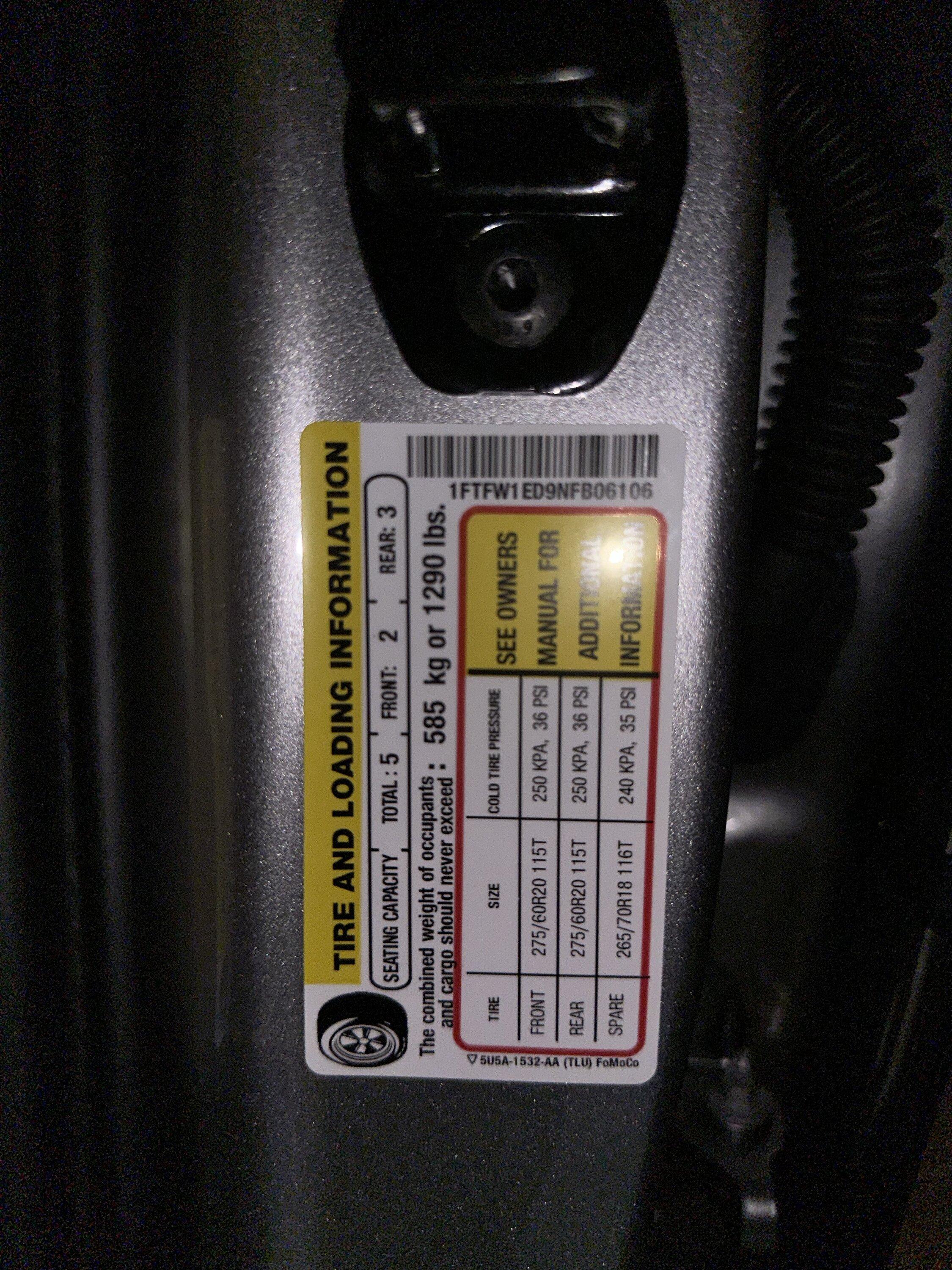 Ford F-150 New Order POwerboost expected payload 34CAEB03-0DA1-4719-AE50-22F8C1158D21