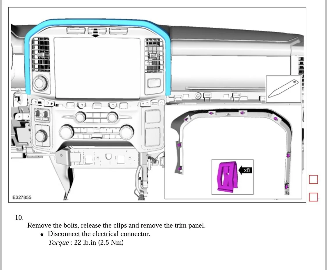 Ford F-150 Lower dash panel removal 34CF5F99-672F-496E-9336-8574160B1AEC