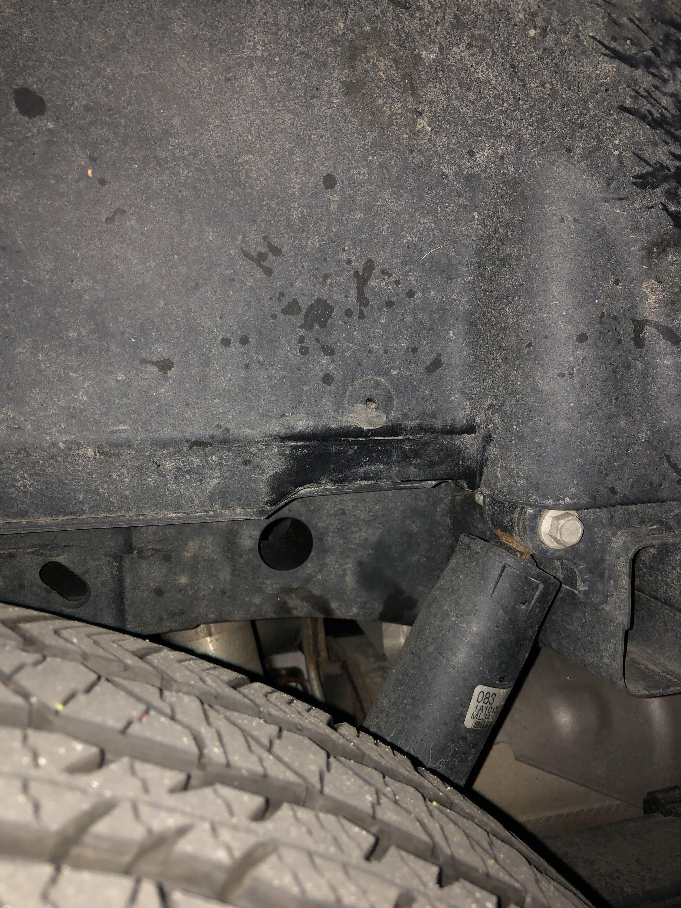 Ford F-150 messed up OEM wheel well liner?? 37987C3C-C93E-4E6A-AB89-D15BF8235DEB