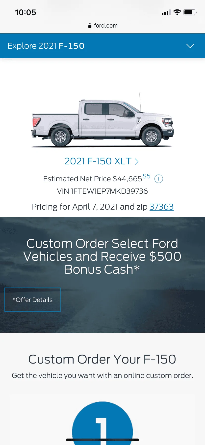 Ford F-150 April incentives gone up or down? 39470A86-CCF1-4BB1-AD01-6E7D4D825988
