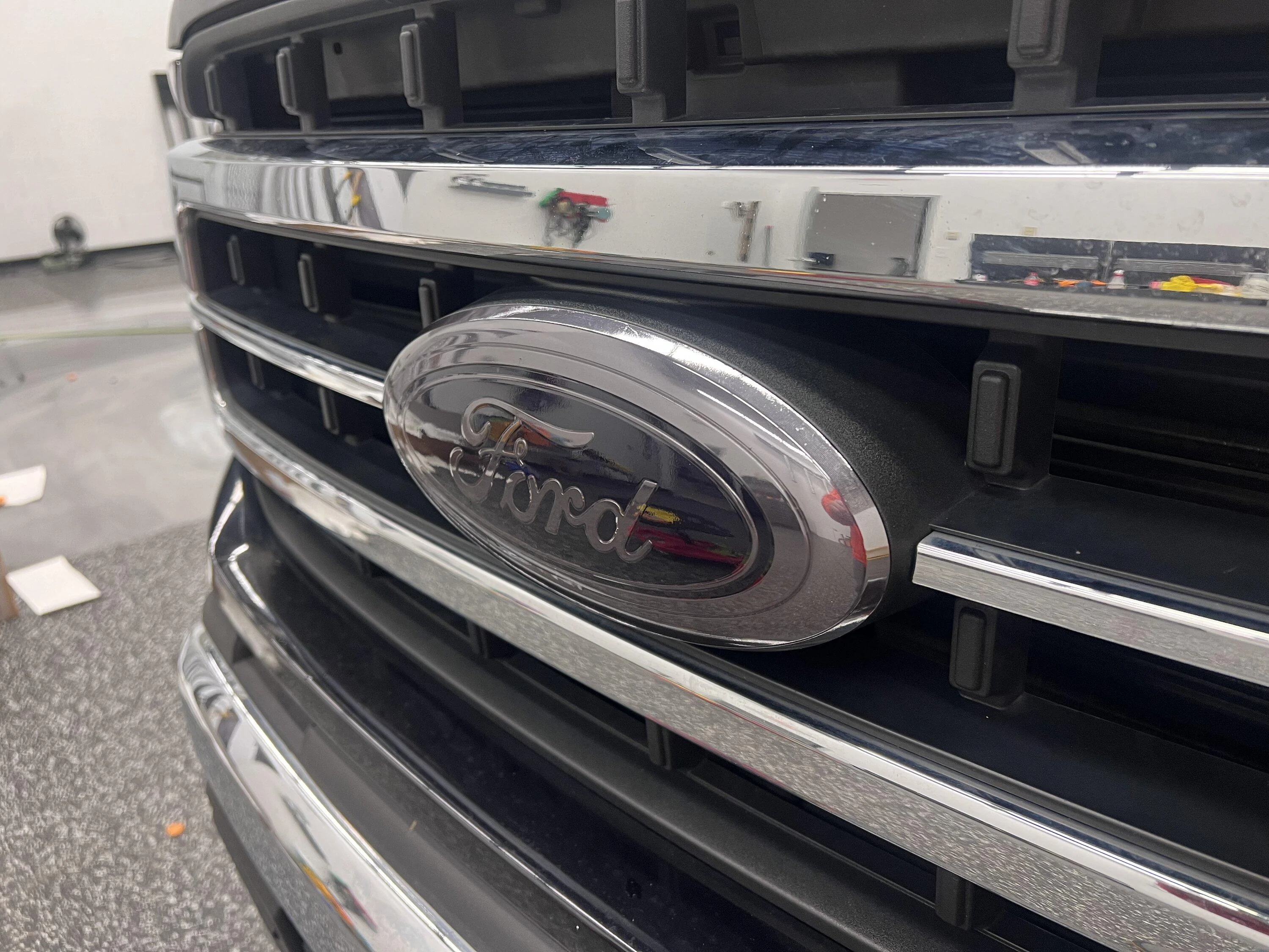Ford F-150 Chrome delete on my 2021 Lariat - before & after pics 3A5AC608-A8CE-41BF-A0BF-C93602DDAE23