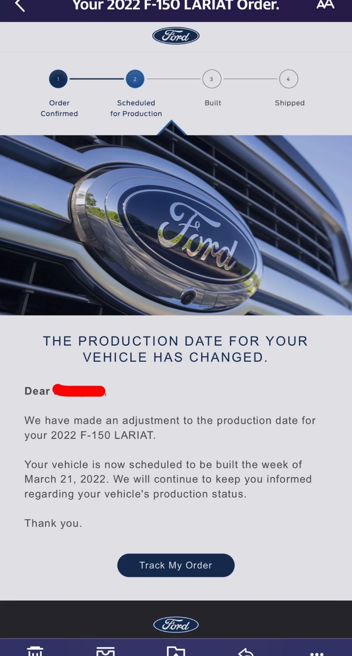 Ford F-150 03/21/22 Build Week Group 3C8A6325-B3F3-4860-B4A2-1B71FDF2A5AD