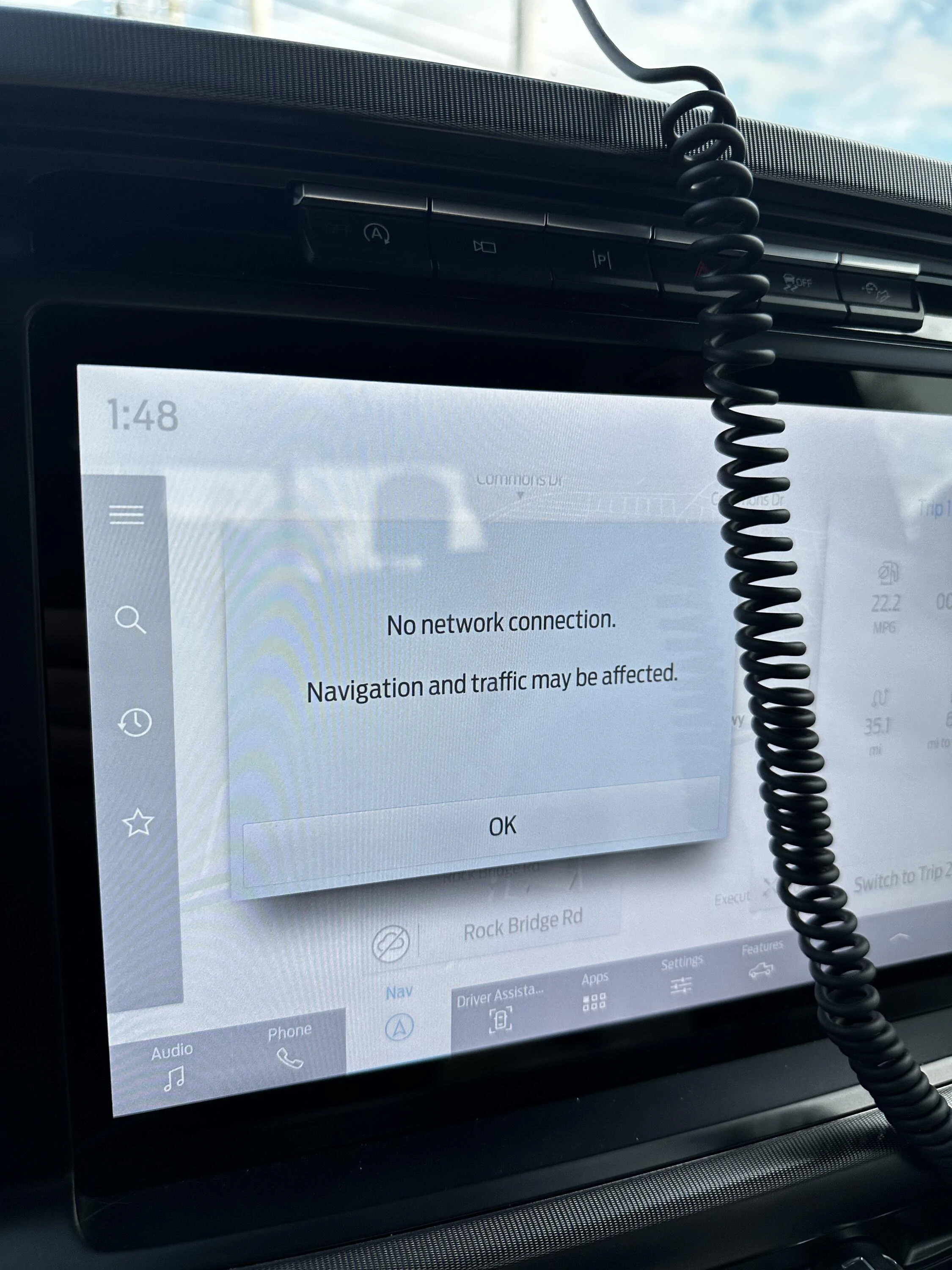 Ford F-150 No network connection error 3F3A8993-58BF-47E9-86C4-0814ACB9BD0E
