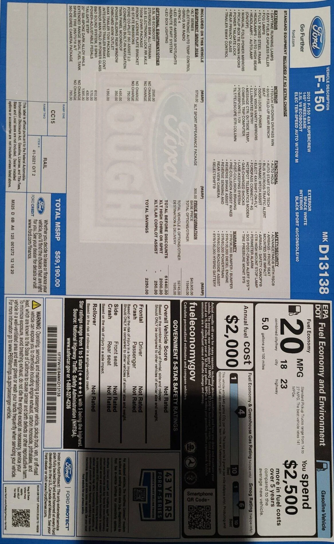 Ford F-150 2021 F-150 Payload Stickers 413F3CA0-9DEF-4AE4-8CD1-206B4C21F73F