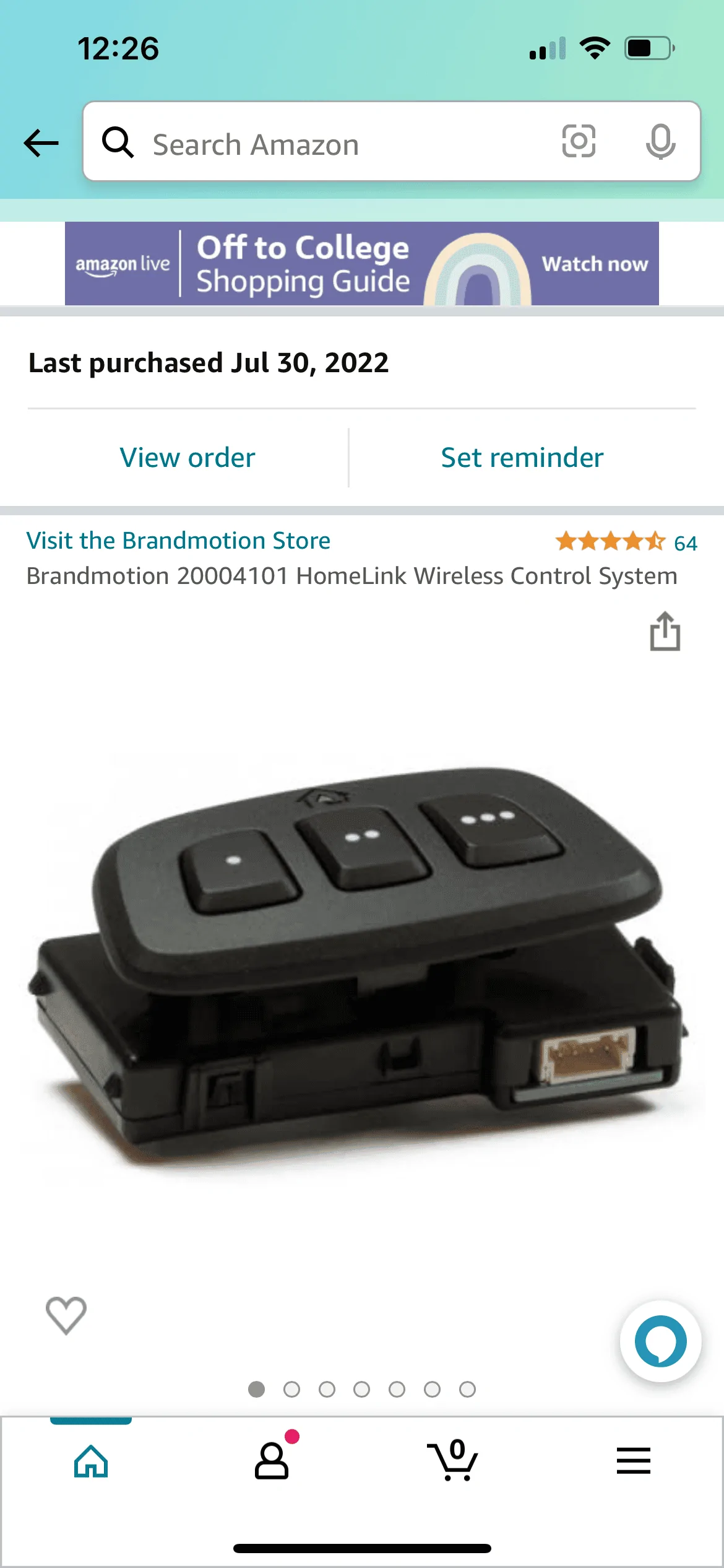 Ford F-150 My HomeLink Install 41437C30-D4C3-4D09-A763-40175DDBD265