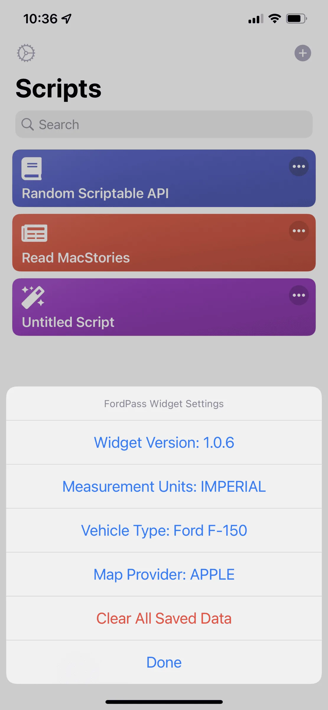 Ford F-150 FordPass - Scriptable Widget (iOS, iPad, MacOS) 418370F3-D79C-4764-AFF1-A078E17271BF