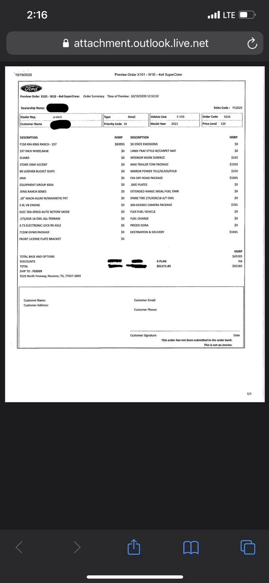 Ford F-150 3% Under Invoice 2022 F-150 Order - Granger Ford 41C191D6-6171-4F4E-B68D-B10B1D7292E3
