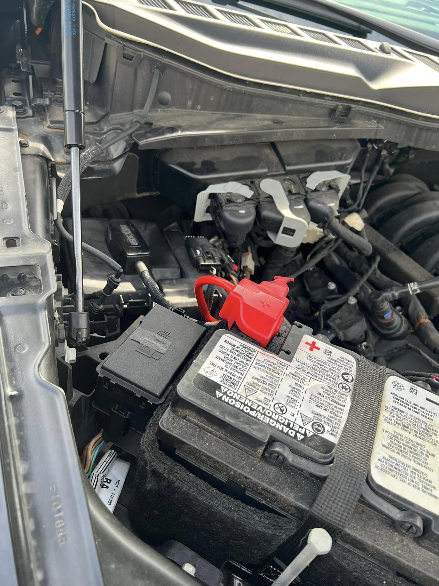 Ford F-150 Upfitter Switch installation 4232D32B-6B16-406E-B05A-B801E9AA3EDF