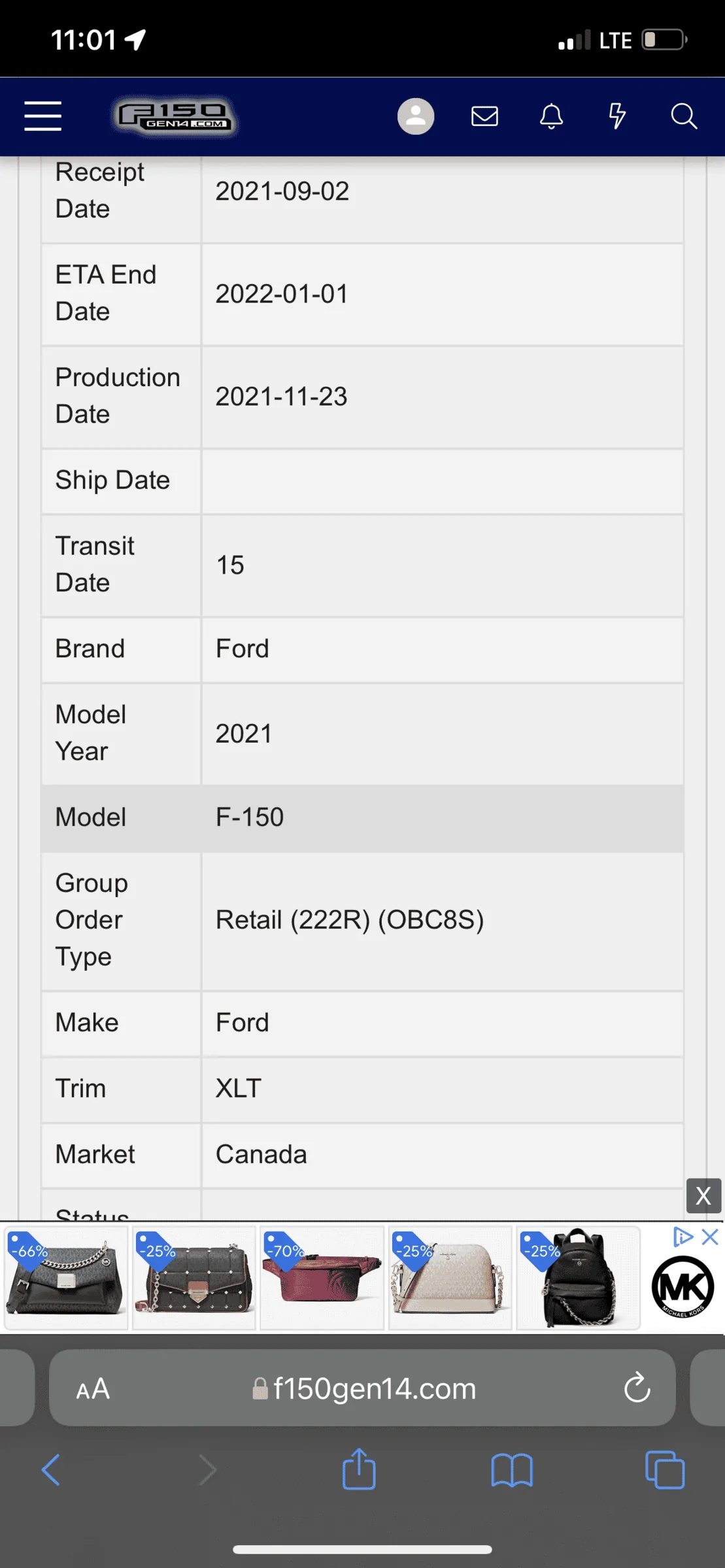 Ford F-150 11/23 Build Date 43F43CCA-C415-4F51-9D3A-0BCB4036BC1B
