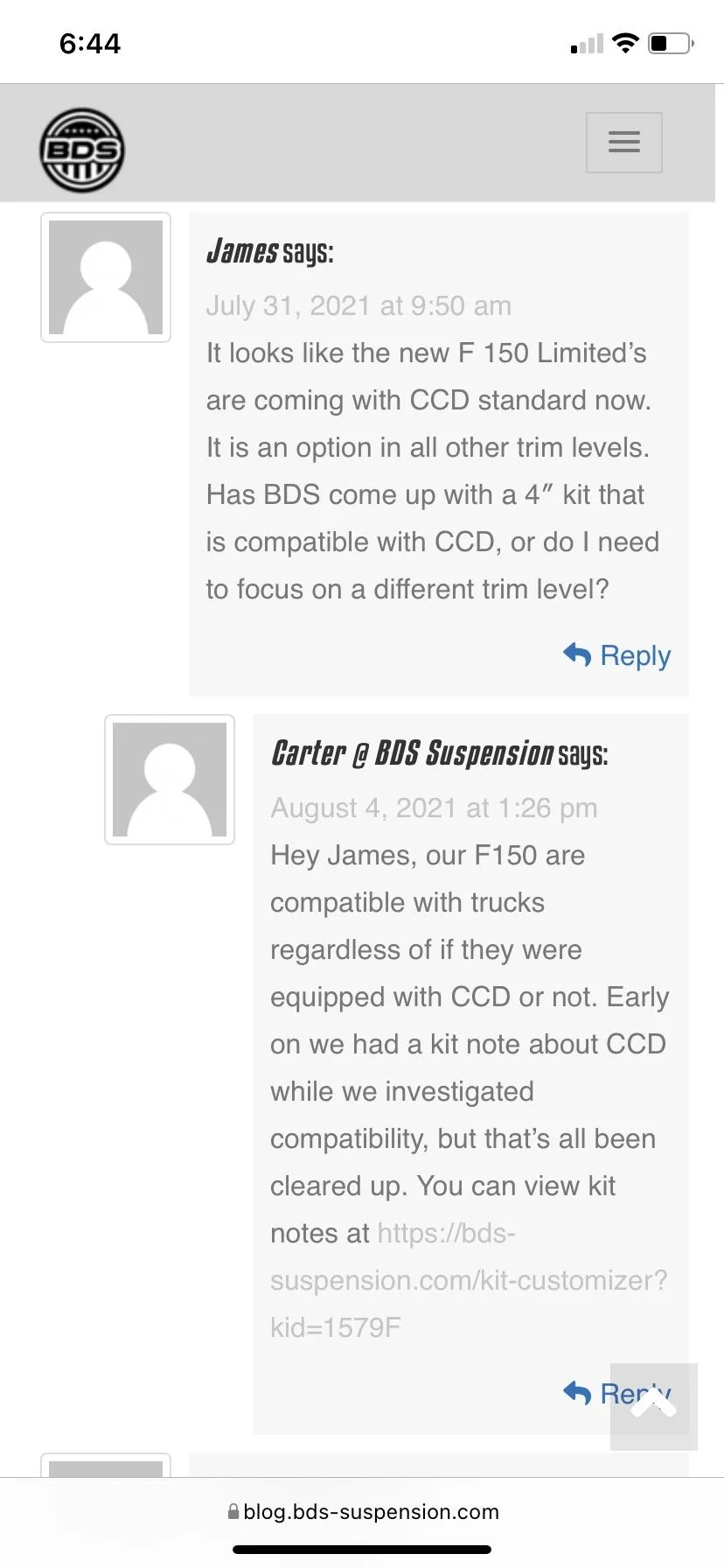 Ford F-150 2021 leveling info with CCD suspension. 48D7C208-1E1D-4EBD-B7A0-3BA1E75F15F3