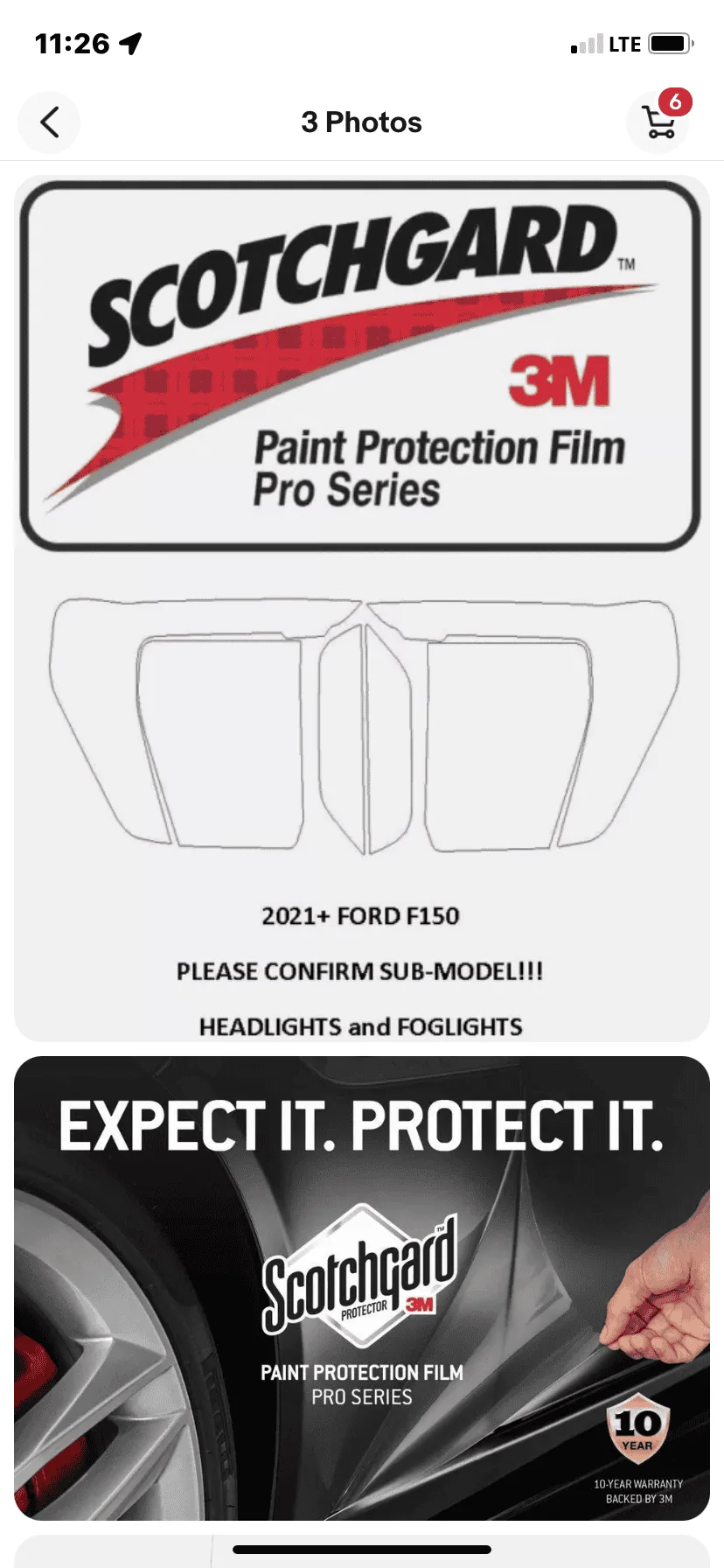 Ford F-150 Headlight PPF Saga 499F2989-1E5F-4C1D-A4F8-E1AFB2005E6B