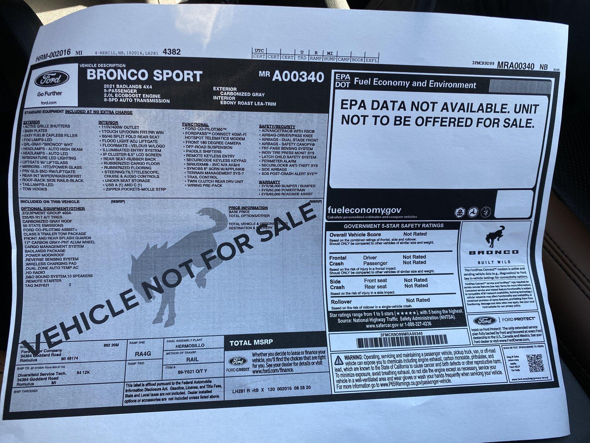 Ford F-150 Ford Bronco Sport Pics 4CA1992A-A6A0-44E3-BC0D-12F7E2C27E15