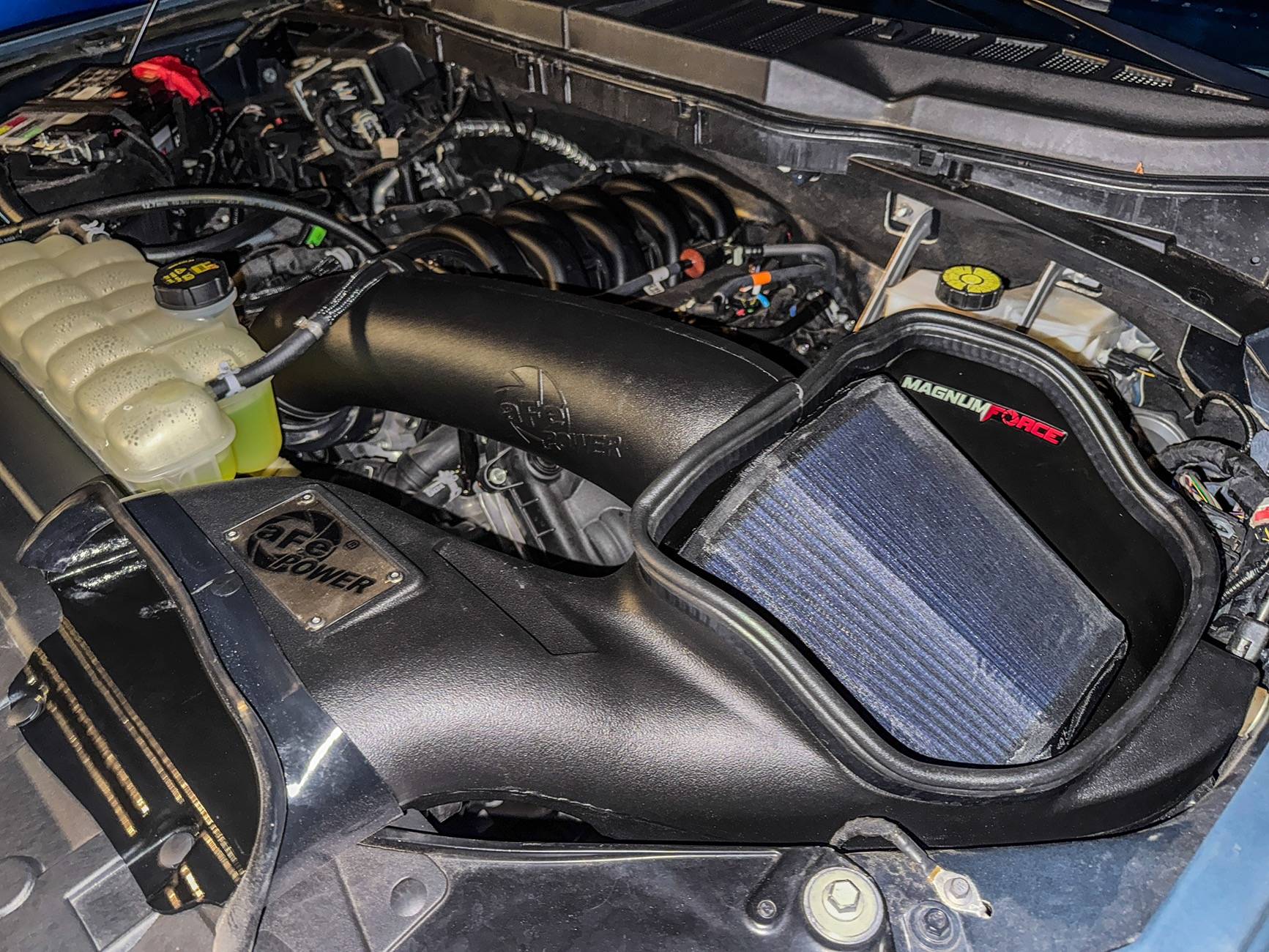 Ford F-150 2023 5.0 - 3.73 / OZ Tuned with an AFE Intake 4DA513B9-AAEF-4F1E-B587-FDE9367A96D3