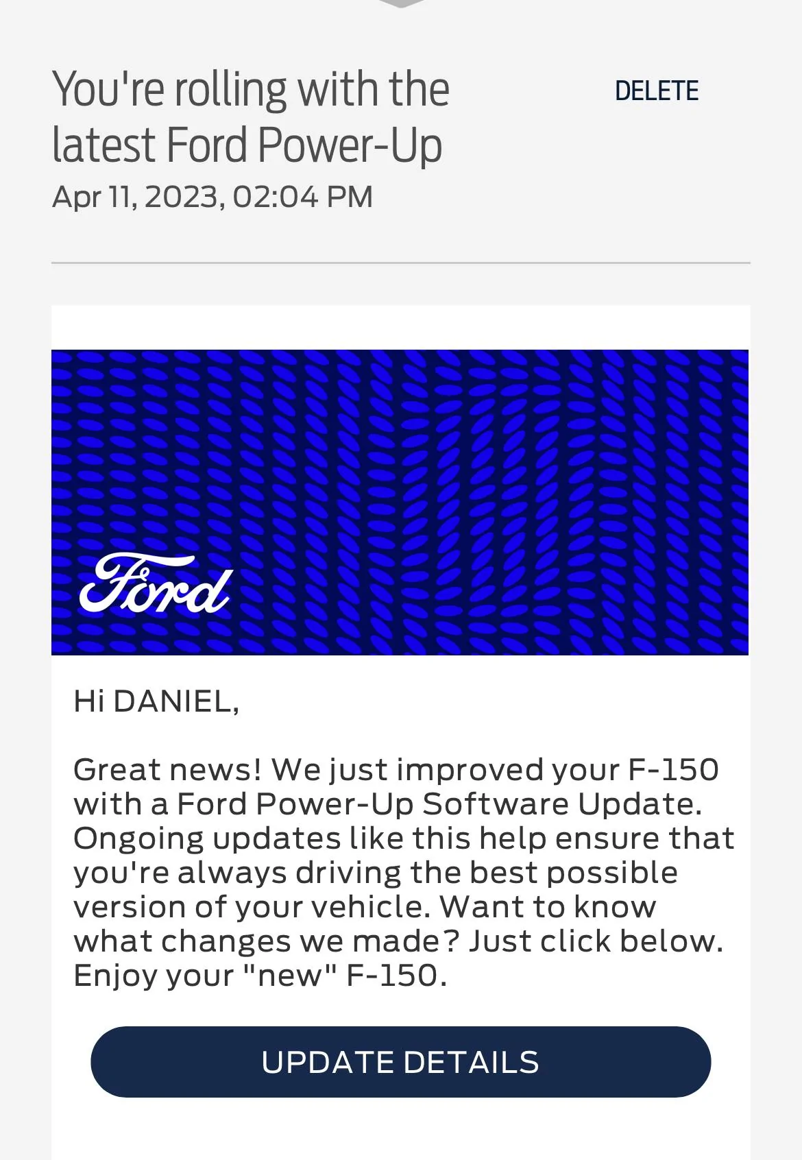 Ford F-150 New OTA Update !!!!! 4FB56BDB-B090-449E-A792-AC892262B8CE