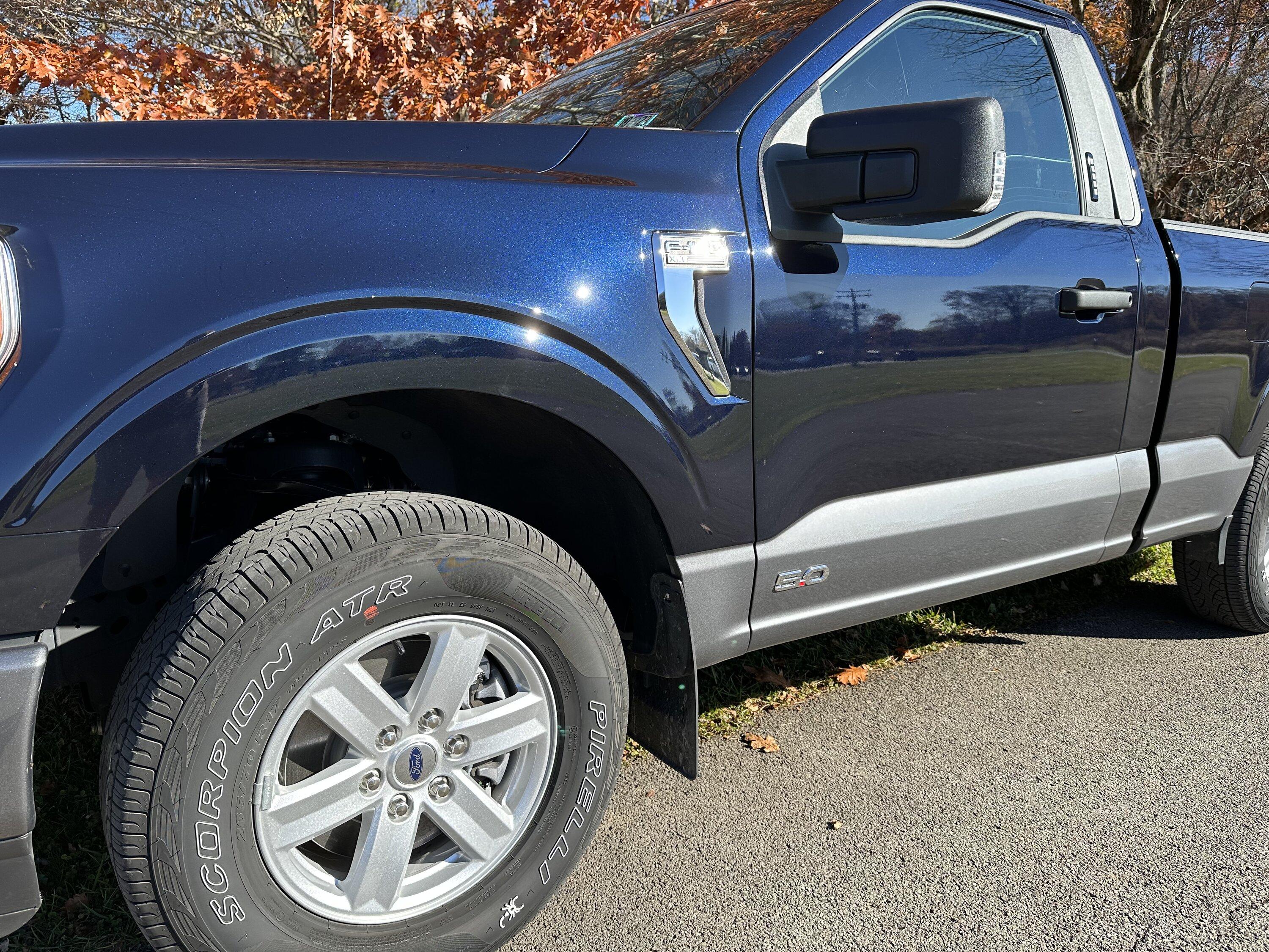 Ford F-150 5.0 door badge 50 - Copy