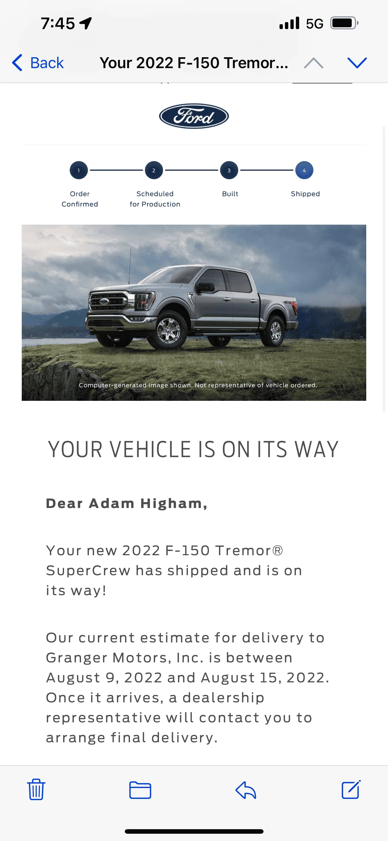 Ford F-150 01/17/2022 Build Week Group 5262EC2D-8D0F-4500-92ED-FF20CB6FB97E