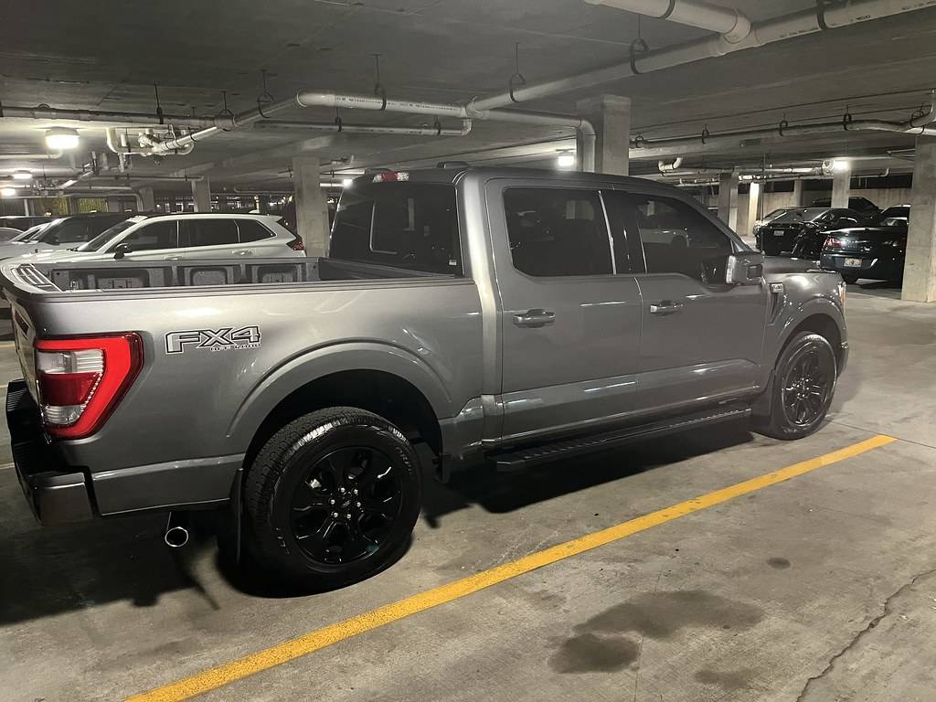 Ford F-150 Blacked Out '22 Carbonized Gray (DIY Black Appearance Package (BAP) in progress) 54085836419_1ca678541e_b