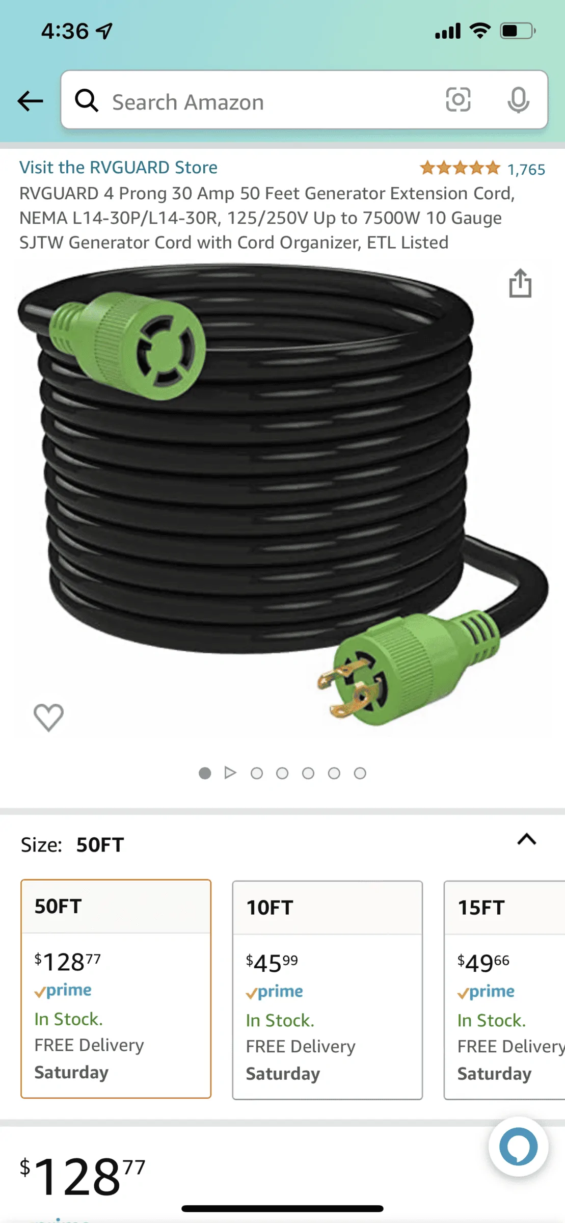 Ford F-150 Installed Transfer Switch in House 5454CD6F-78E2-46CC-992C-6CE6348C6ECF