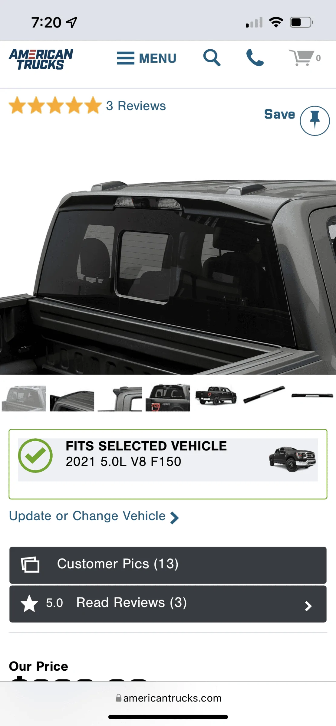 Ford F-150 2021 RCSB build 54F8B138-D67B-45E8-8D84-B34849C2699C