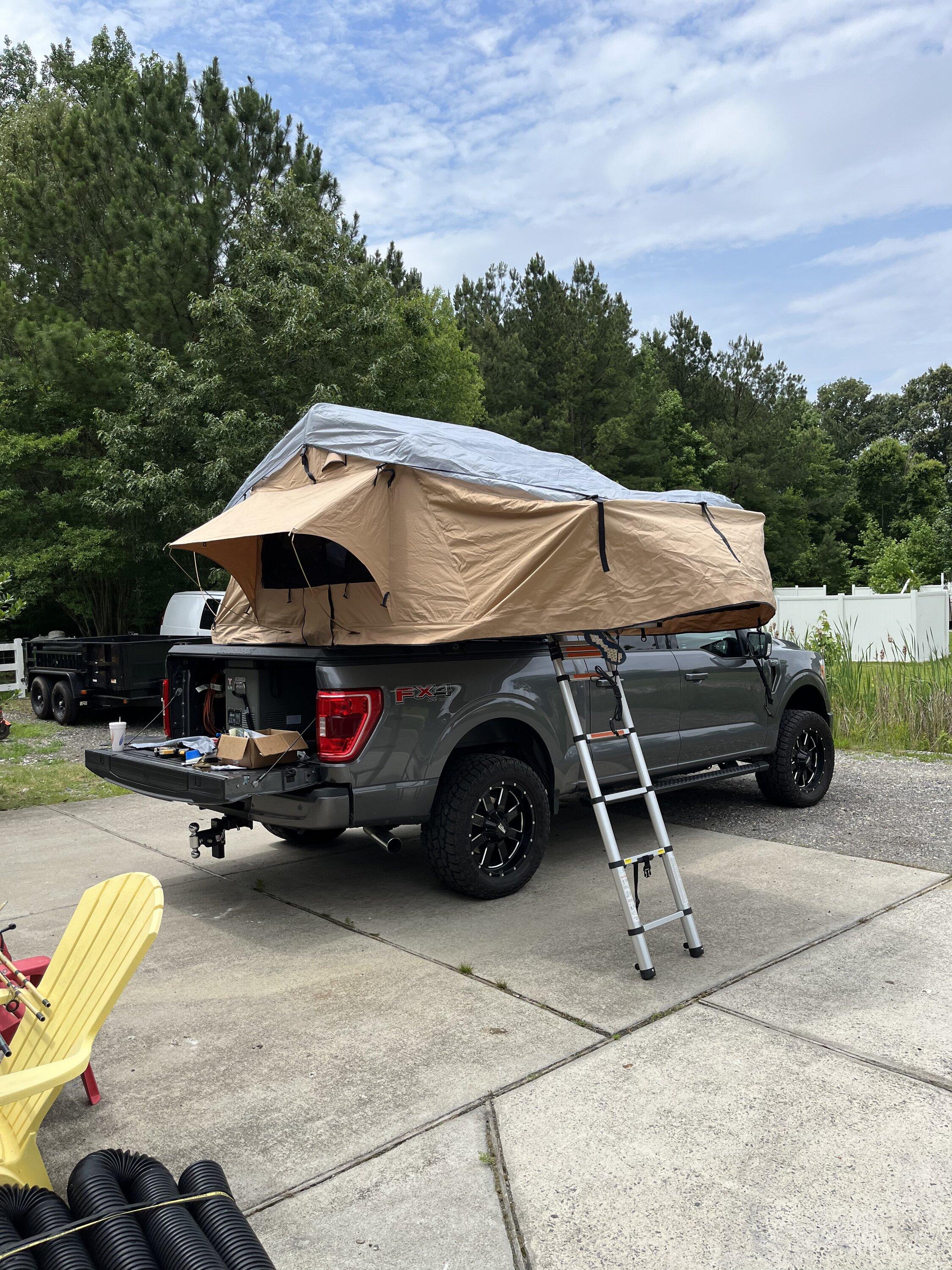 Ford F-150 Let's see your tent setups ⛺️ 55336F0E-2BFC-47F5-9ED6-7E1CB861CEEB