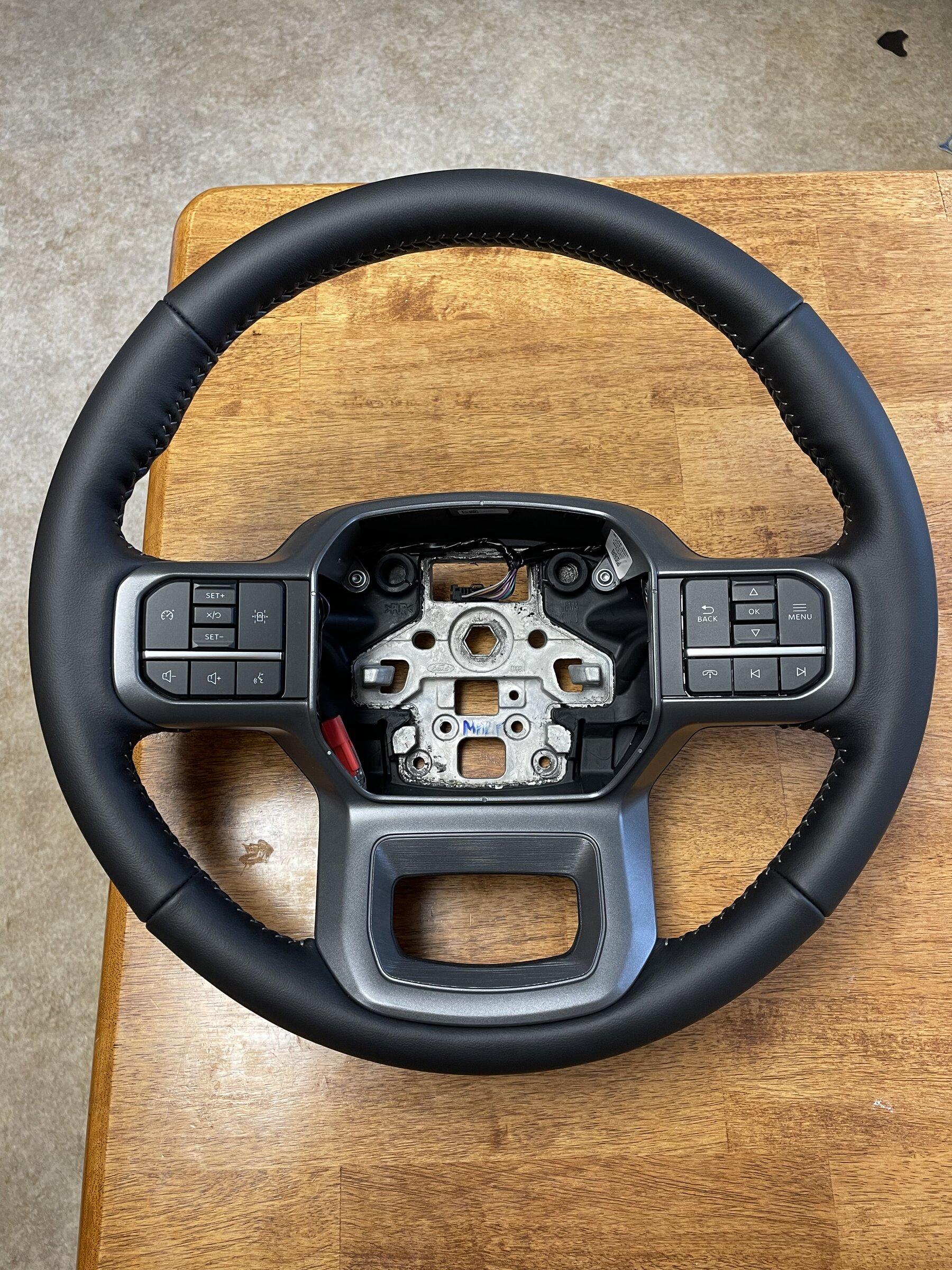 Ford F-150 Leather steering wheel 5F8E9584-BACB-4341-88CC-35C561A55966
