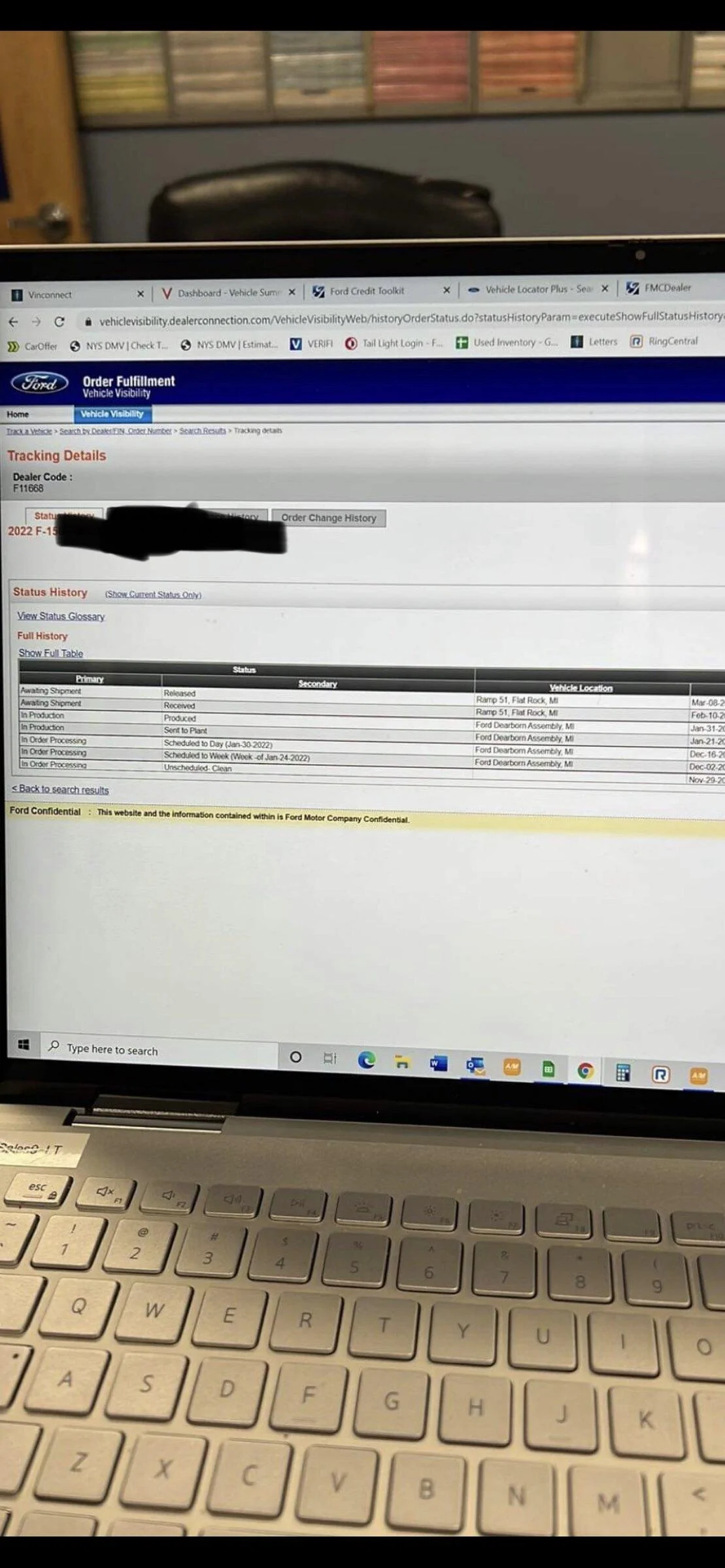 Ford F-150 01/24/2022 Build Week 5FC7B247-C54B-48EB-B5DA-F07D27C2E60E