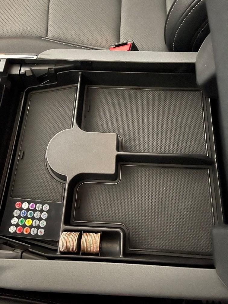 Ford F-150 Console Organizer Tray compatible with OEM Safe Vault 6