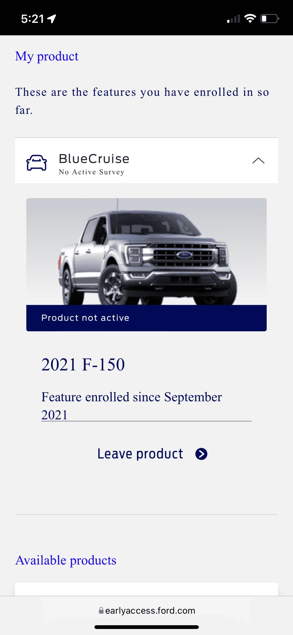 Ford F-150 Final Steps to Bluecruise email 61479459-2EFC-4A98-9C22-319DDB501D07