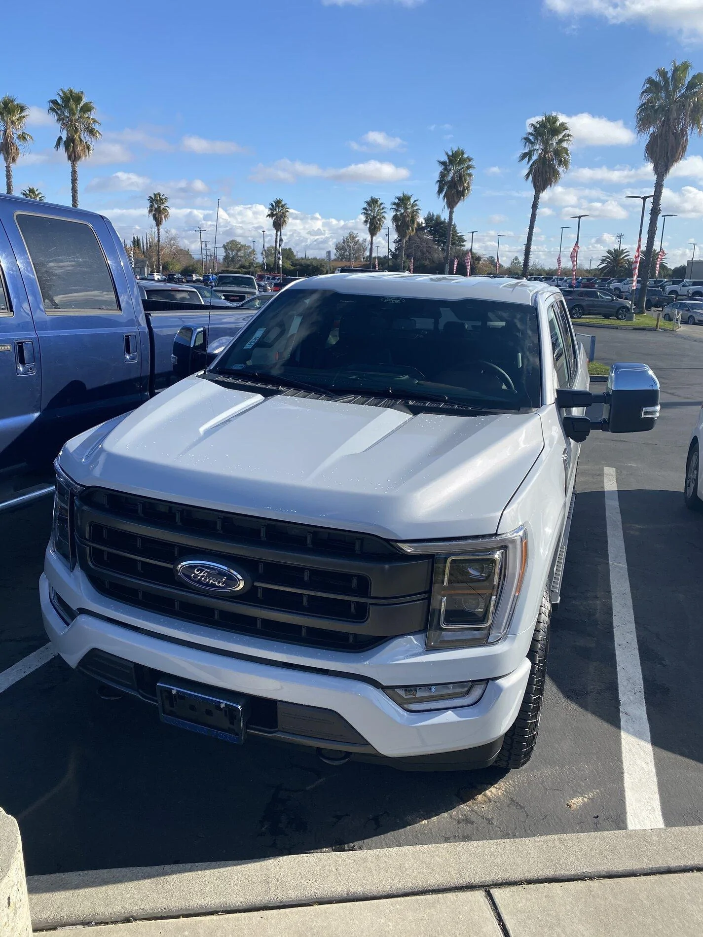 Ford F-150 SPACE WHITE F-150 (2021+) Club 629957C2-317B-446A-8468-68DA0E9027F7