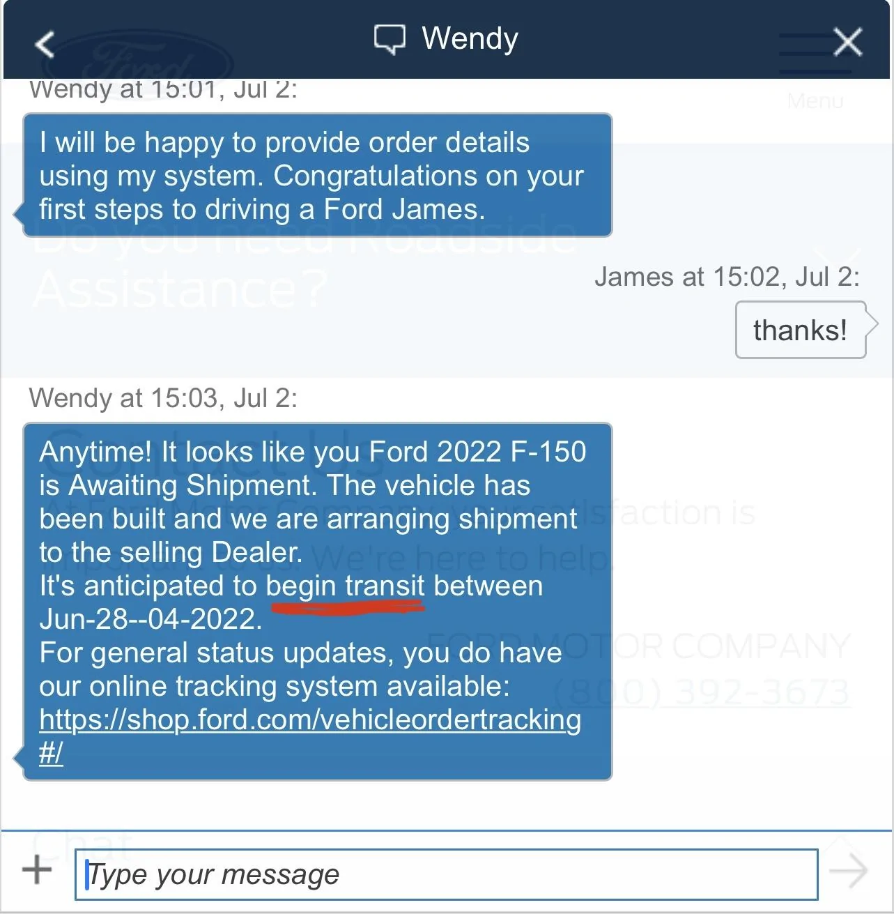 Ford F-150 05/30/2022 Build Week 636E53C3-1BEF-406E-9D79-DA0D93E051E0