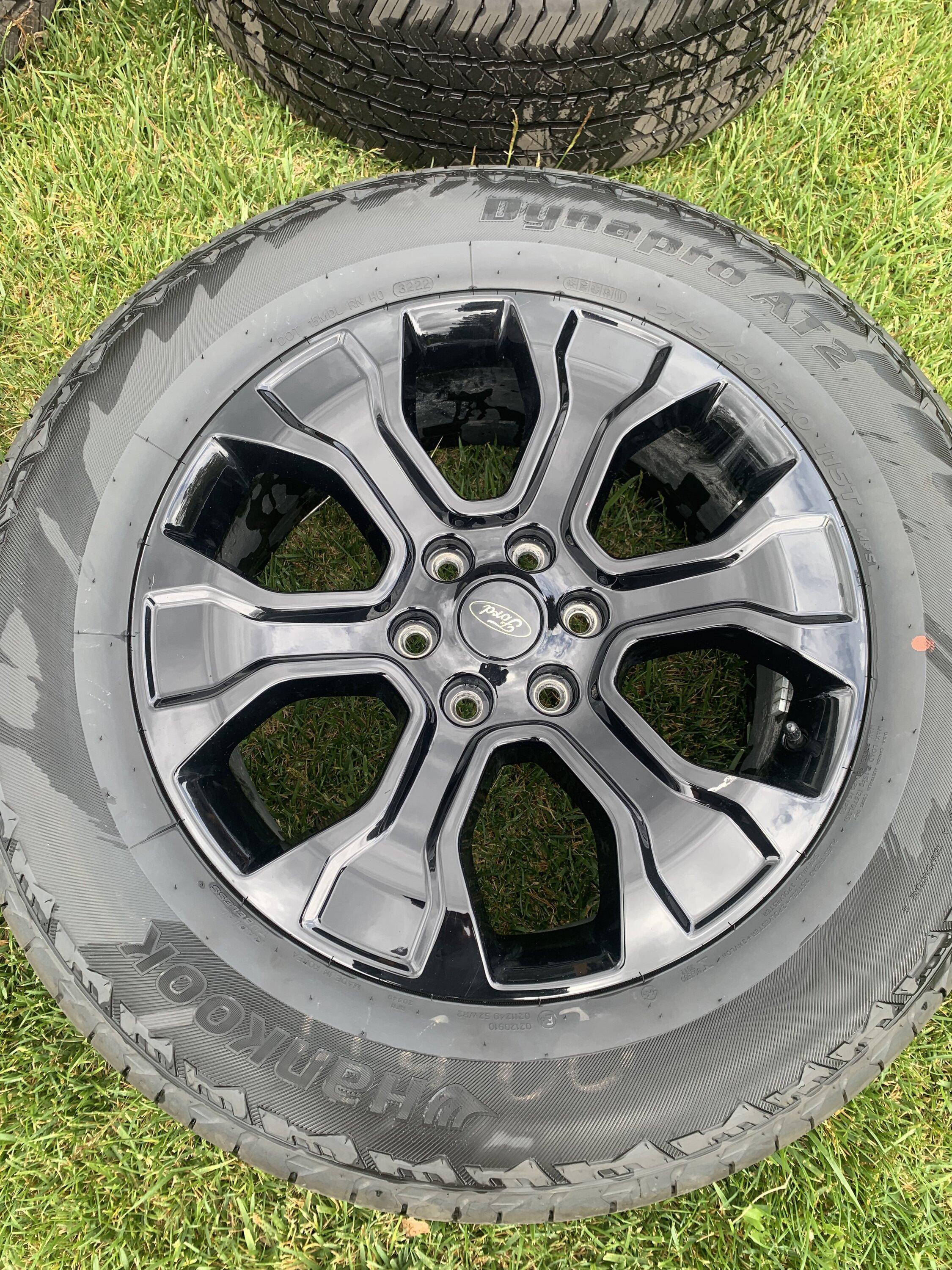 Ford F-150 BAP wheels + tires 643521B1-9655-4CEC-A69D-628A907C1F27