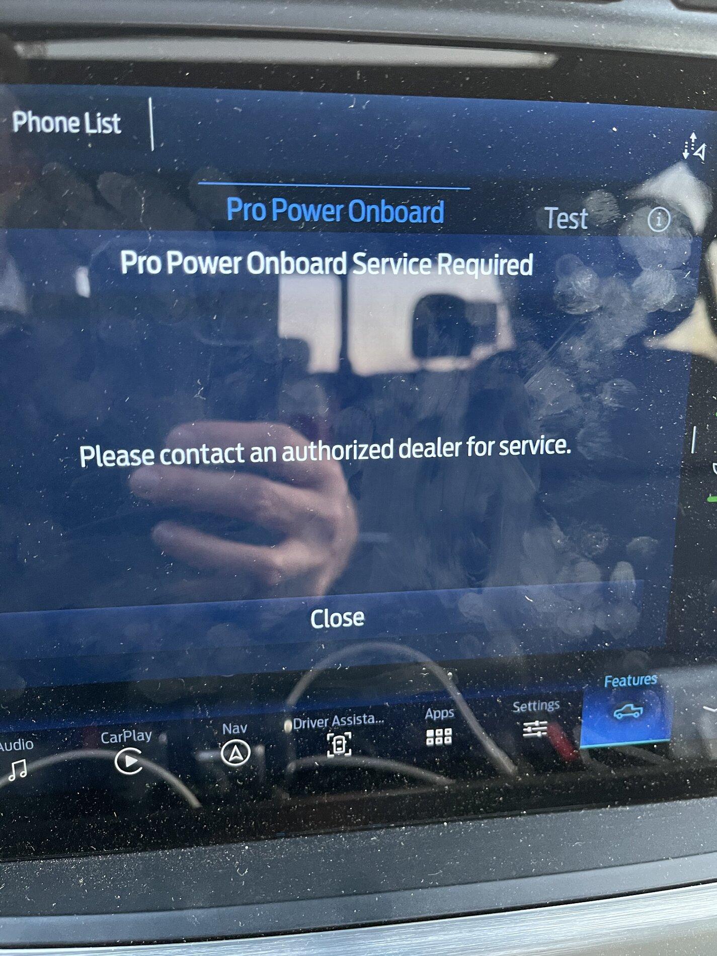 Ford F-150 Pro Power Onboard Breaker Tripped 64530738-2E9B-4F02-B495-88E2C94E103F