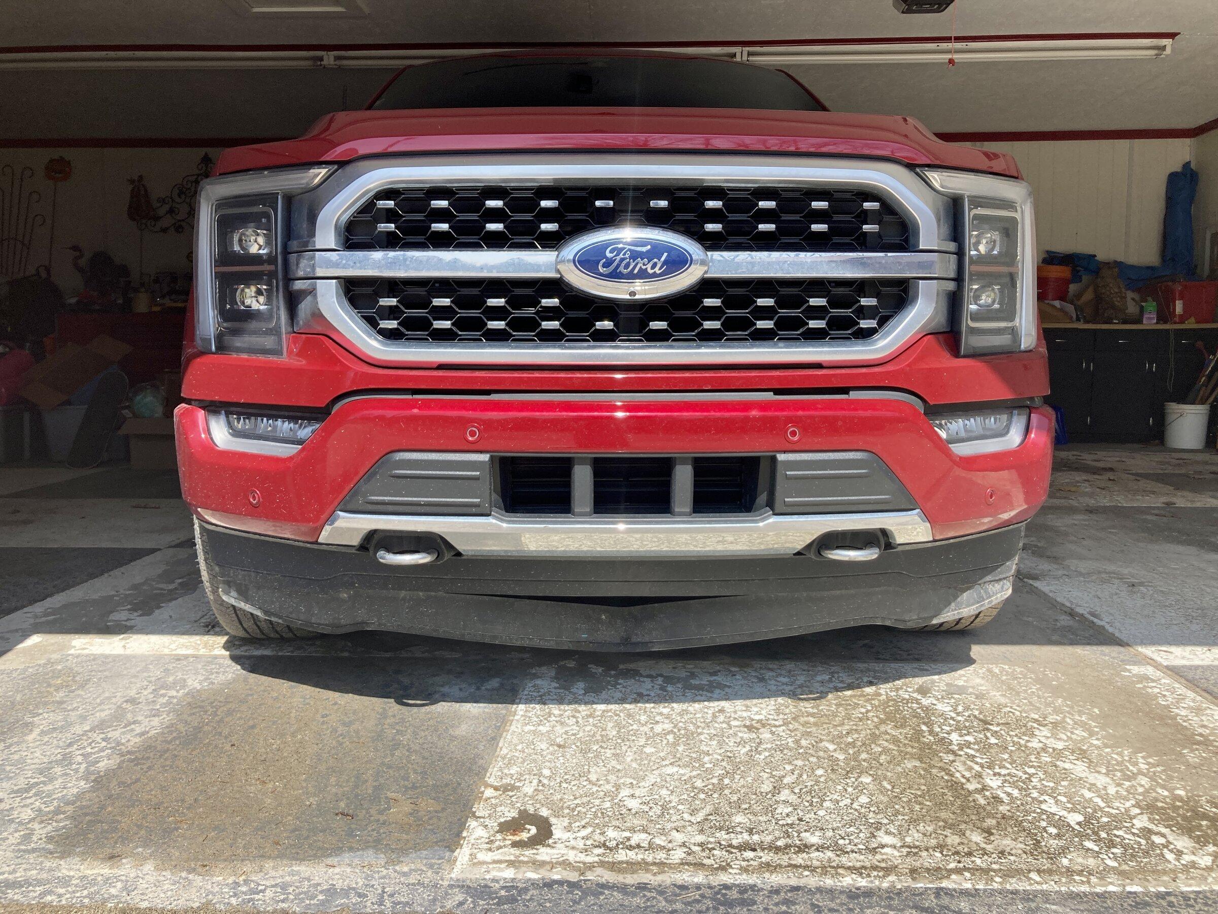 Ford F-150 Active Air Dam in action - deploying at 45 mph 6456A399-544B-4E4D-A30C-D7DCA5DFBF1C
