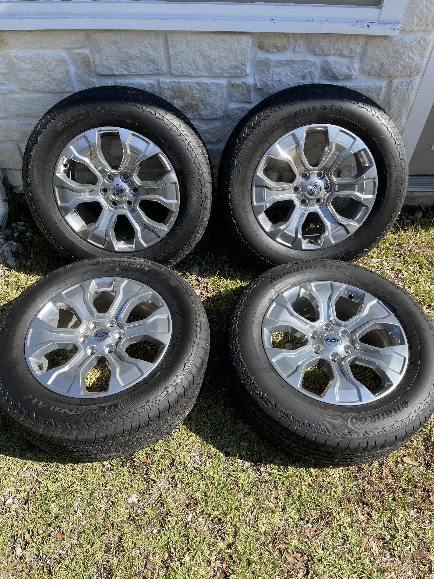 Ford F-150 Platinum wheels and hankook AT tires 64969A9D-B1E9-473D-982C-1FF88D421C16