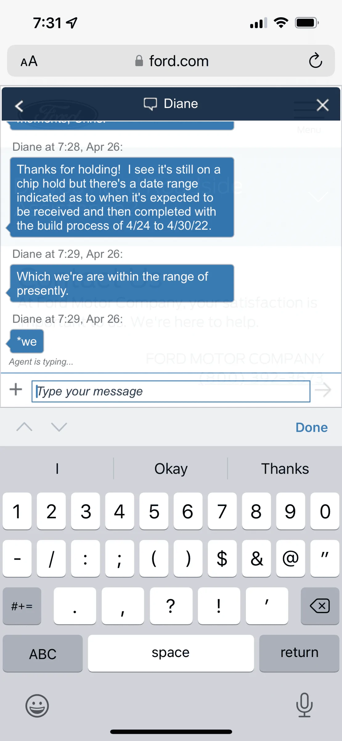 Ford F-150 03/21/22 Build Week Group 65638506-C019-4BFC-93A1-5C0BC2E4CAB6