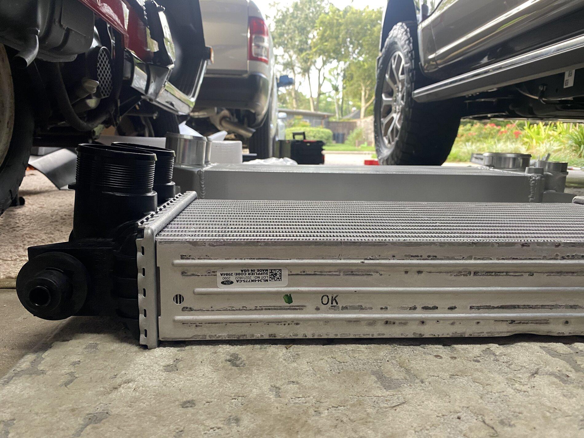 Ford F-150 Intercooler upgrade 65D837EC-8545-4F55-8560-686ACDB5B155