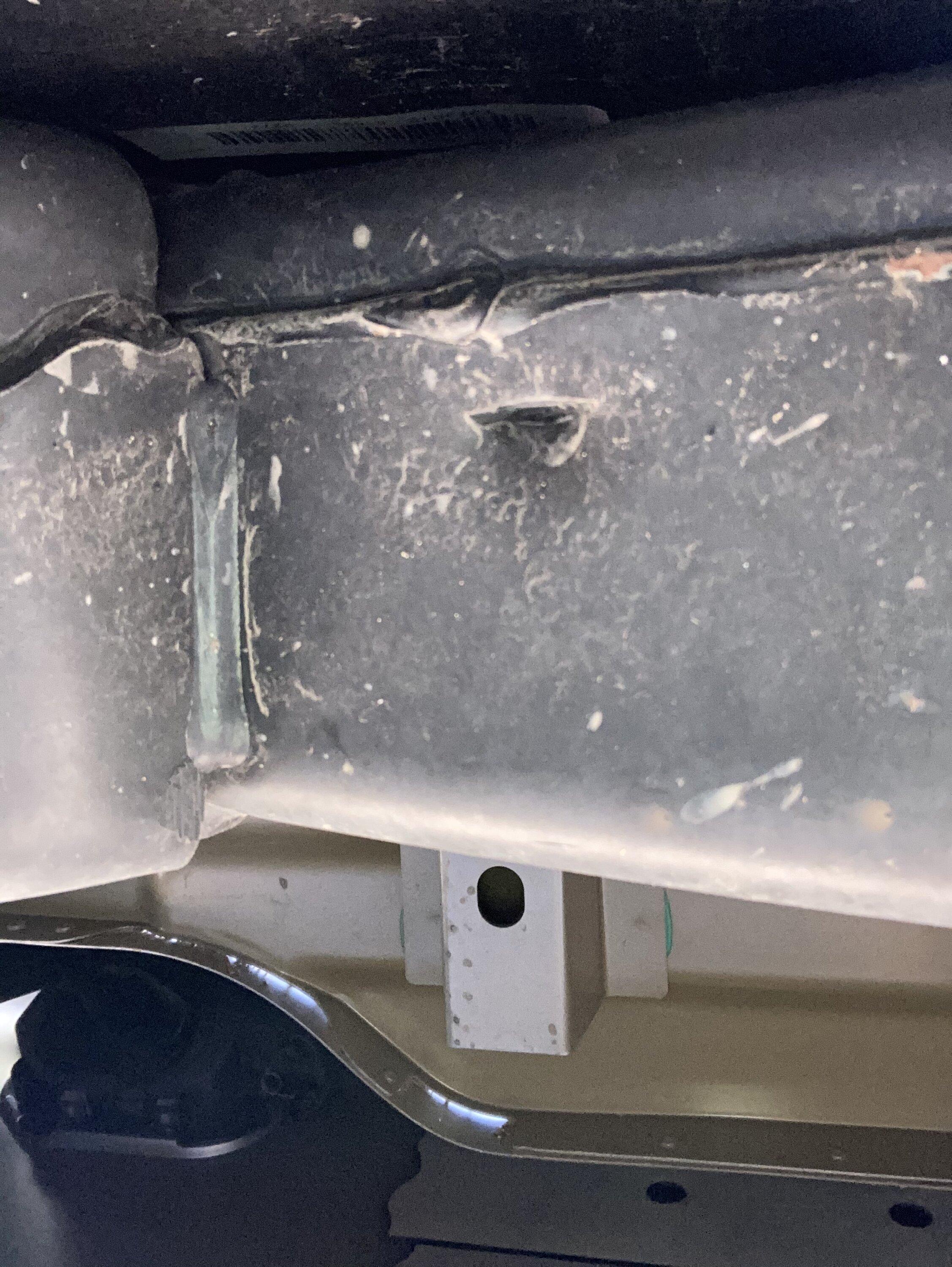 Ford F-150 What is this dent/crack in my frame? 65E2344E-A8FF-408A-B95F-EF2F1D028BF8