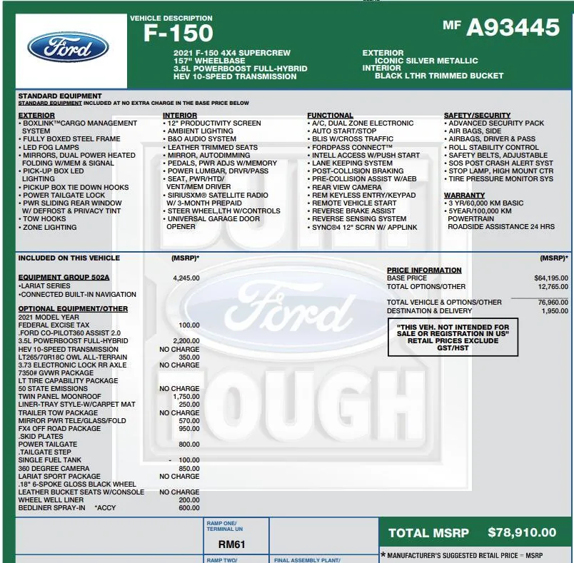Ford F-150 Powerboost with no generator? 67188 (2)