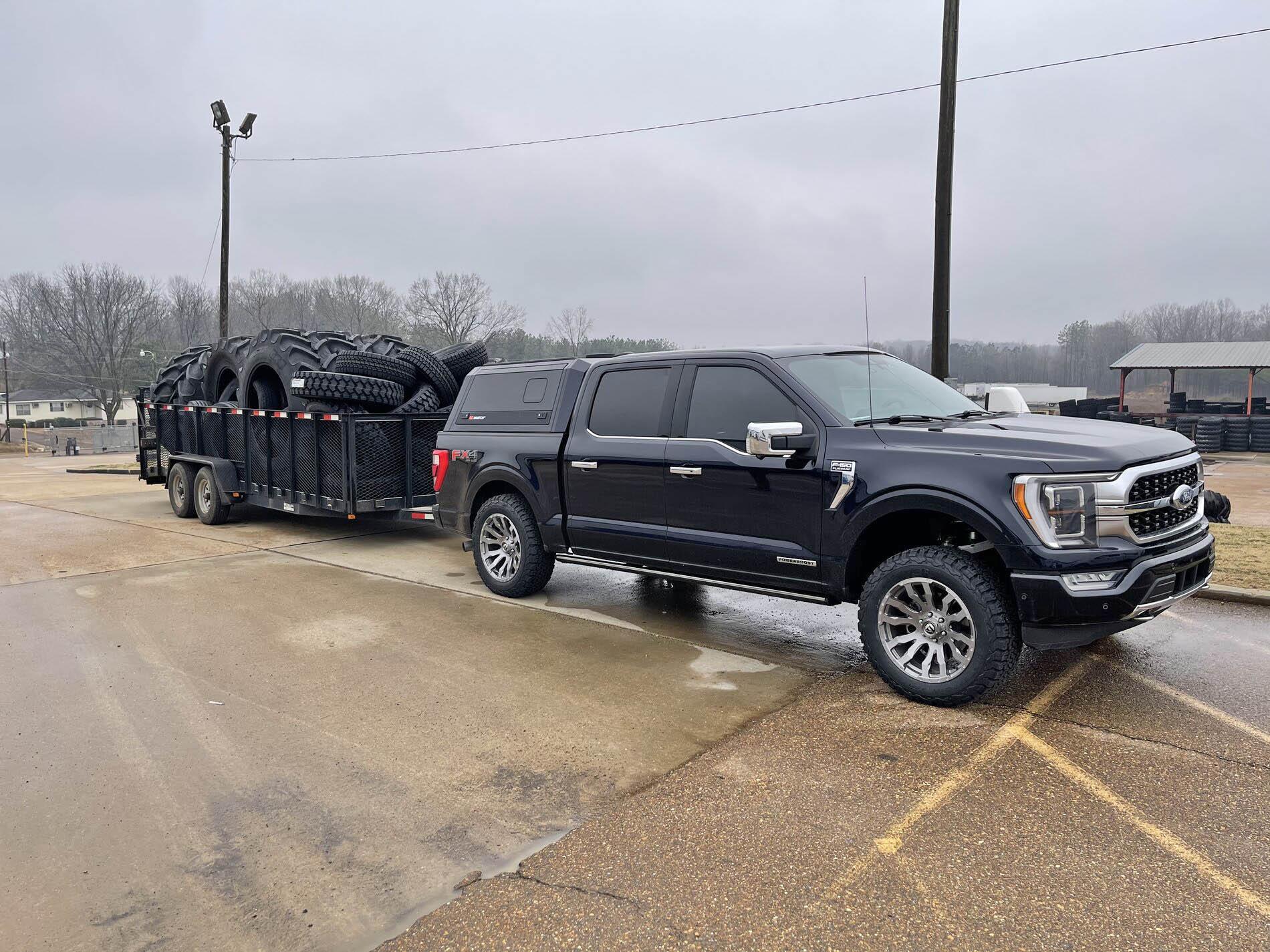 Ford F-150 Extreme towing test with 2021 F-150 PowerBoost @ 10% over capacity 676D376B-09C3-4BE4-AF31-458CB93D409D