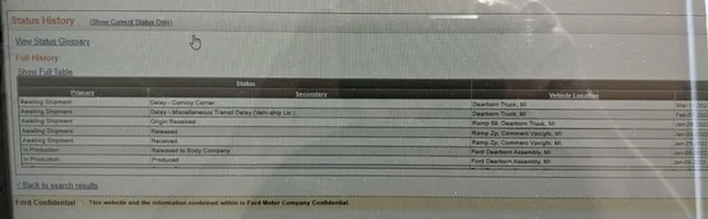 Ford F-150 Status of “Awaiting Shipment - Plant Hold” 6837BC05-C8F1-405E-A5BB-414F8B1B0AF0