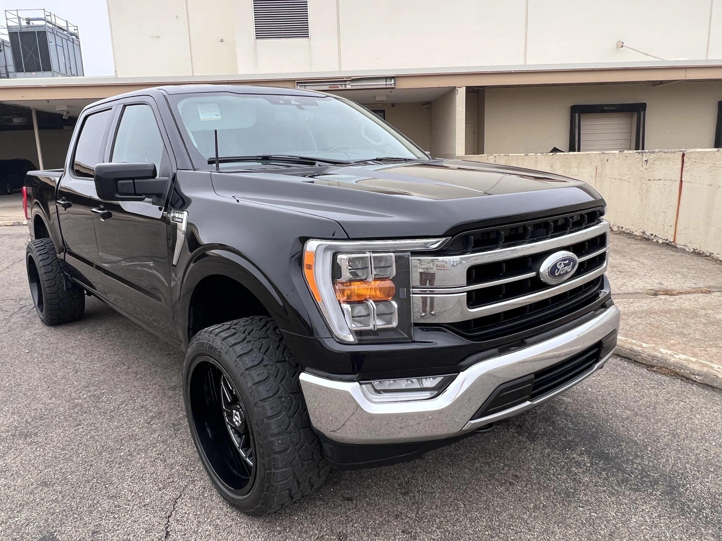 Ford F-150 Chrome delete on my 2021 Lariat - before & after pics 68B8674E-2CC6-44A8-8528-055FE628DD64